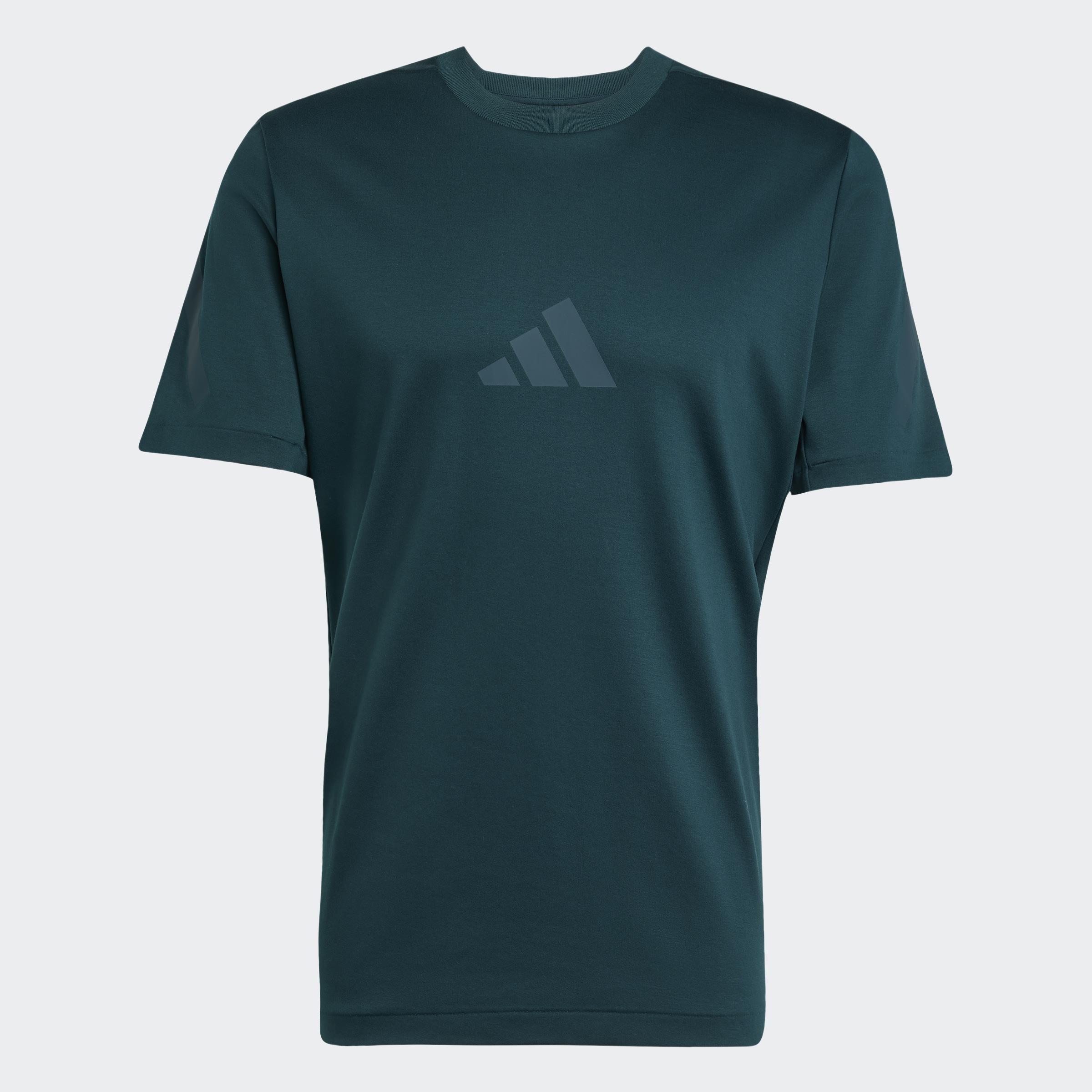 adidas Z.N.E. T-Shirt, Green, A701_ONE, medium