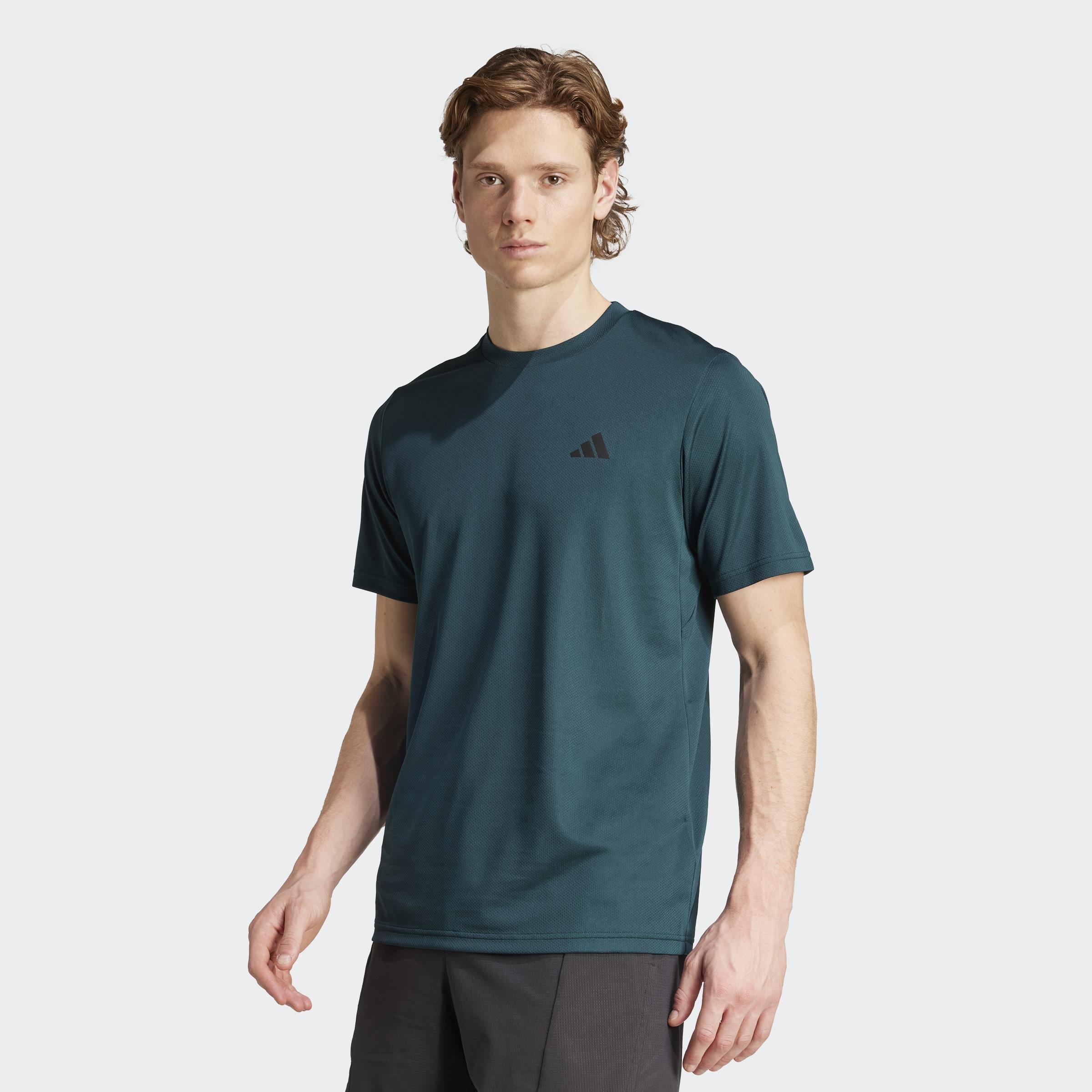 Train Essentials Training T-Shirt, Green, A701_ONE, large image number 4