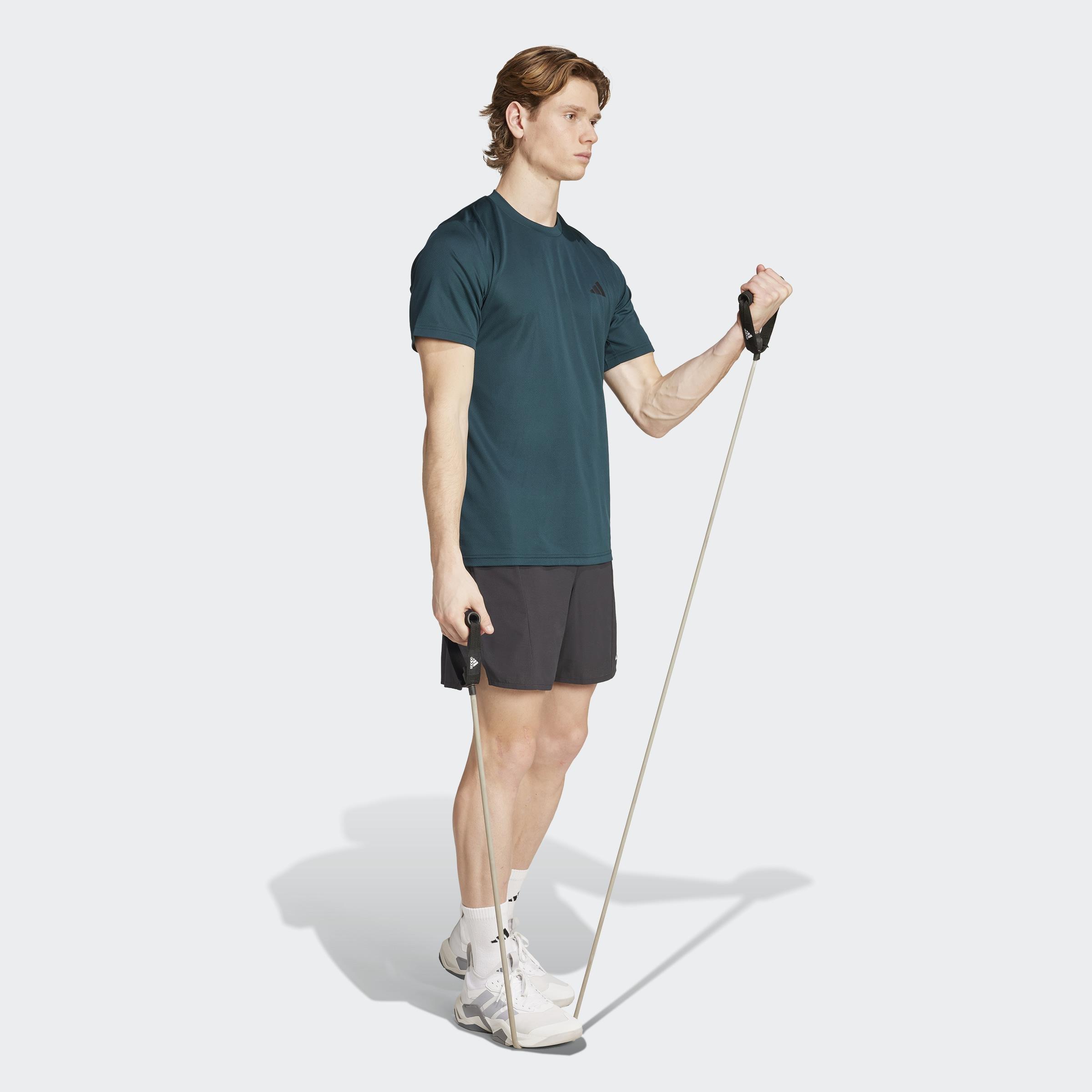 Train Essentials Training T-Shirt, Green, A701_ONE, large image number 5