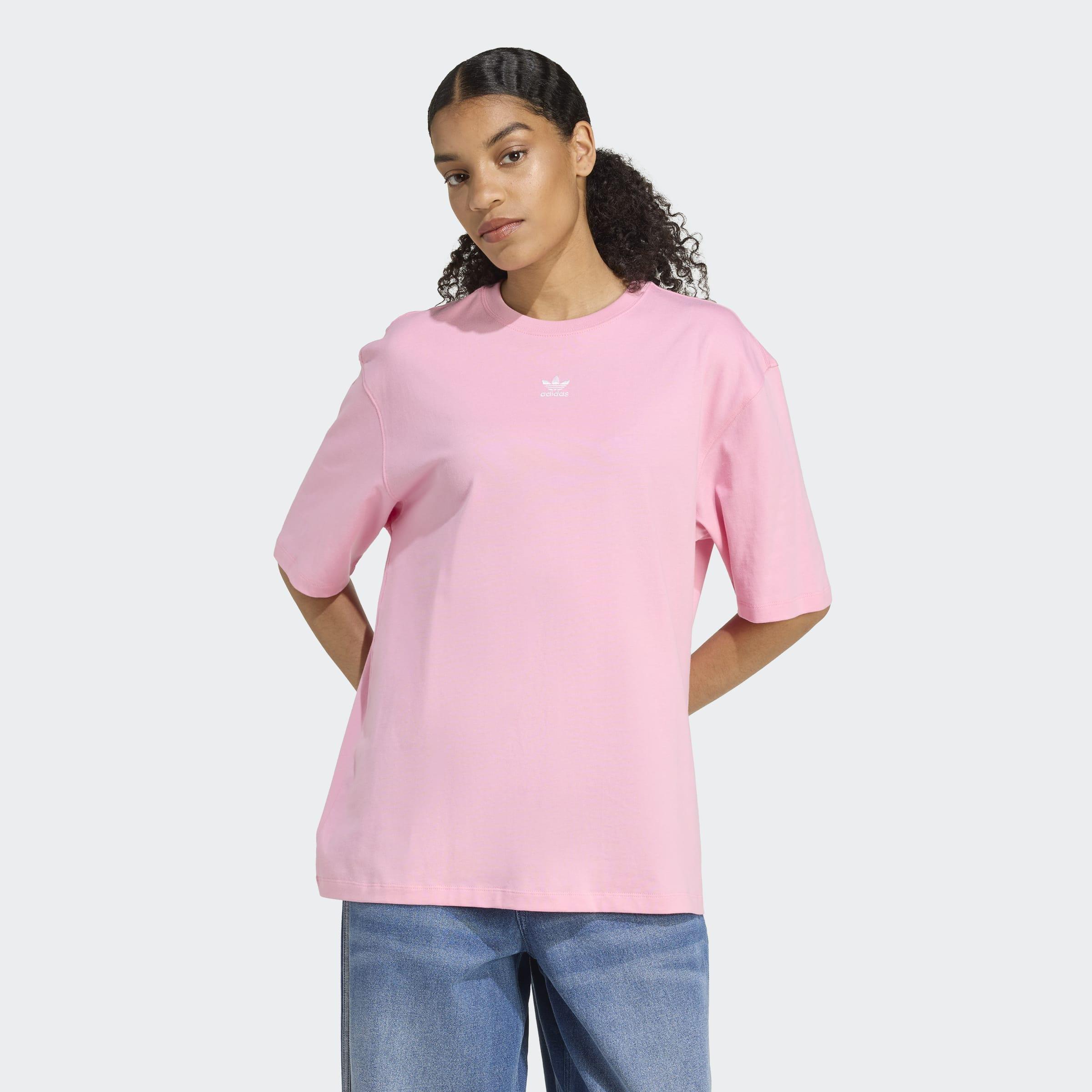 Essentials Boyfriend T-Shirt, Pink, A701_ONE, large image number 4