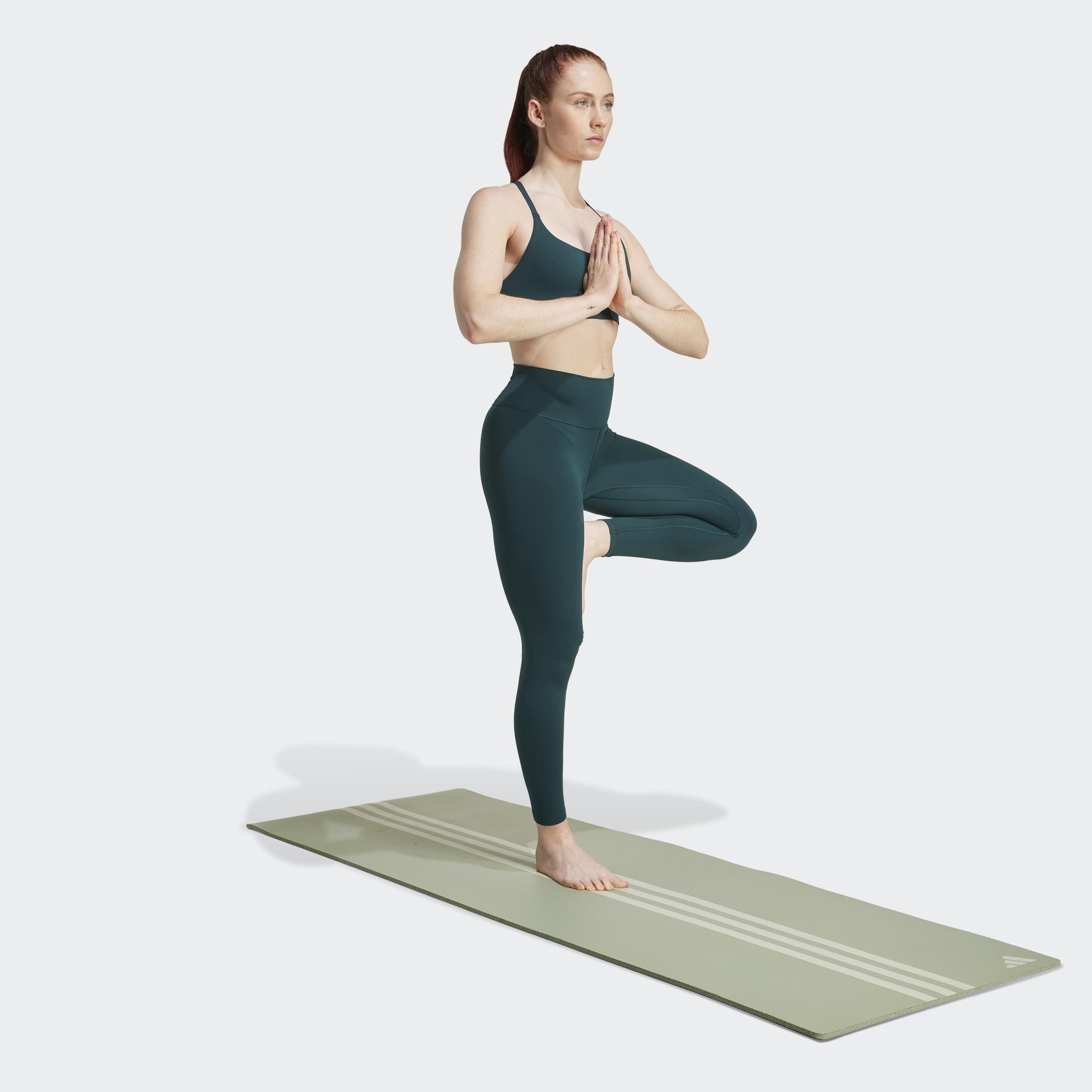 adidas All Me Light Support Bra, Green, A701_ONE, large image number 6