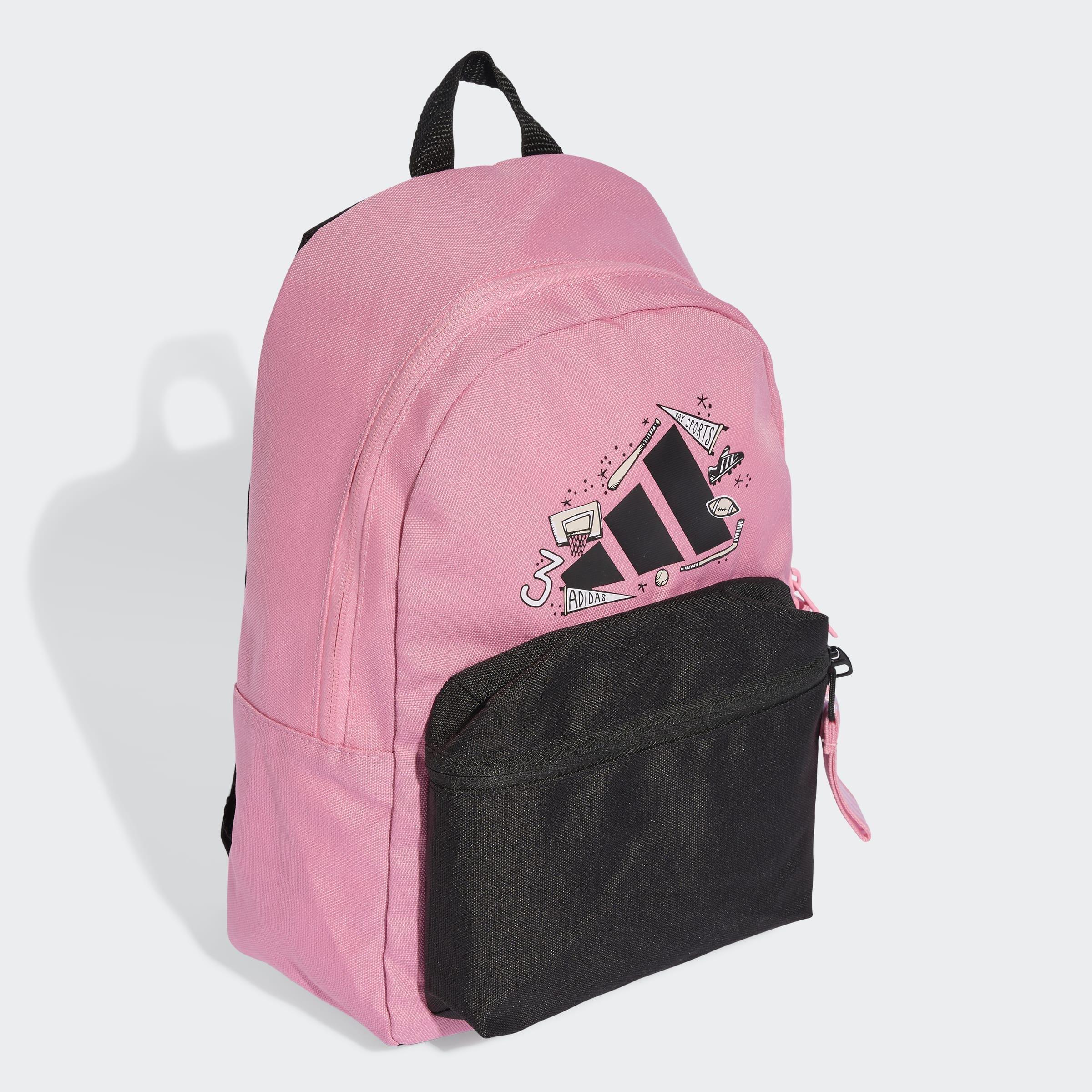 Kids Unisex Little Kids Printed Backpack, Pink, A701_ONE, large image number 0
