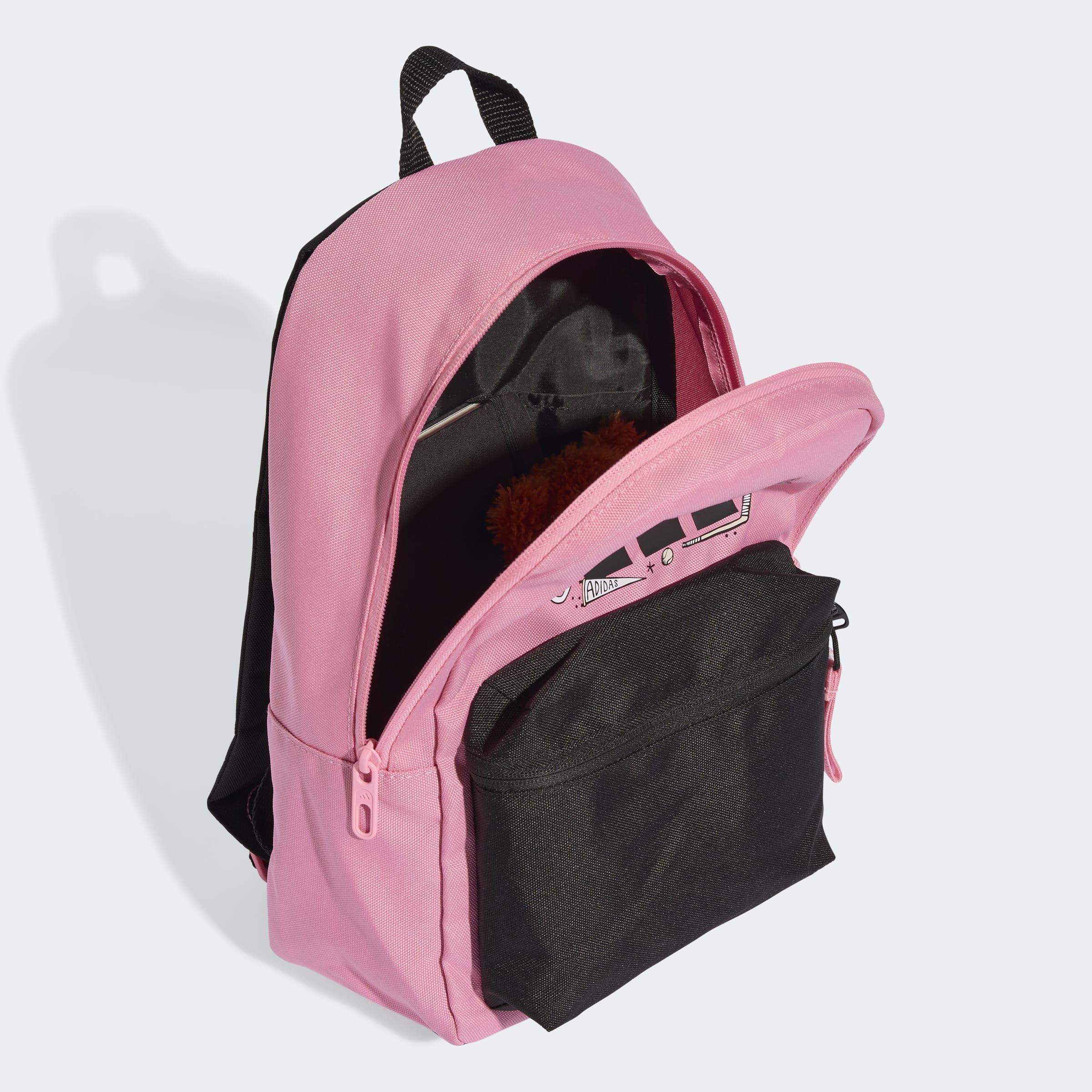 Kids Unisex Little Kids Printed Backpack, Pink, A701_ONE, large image number 1