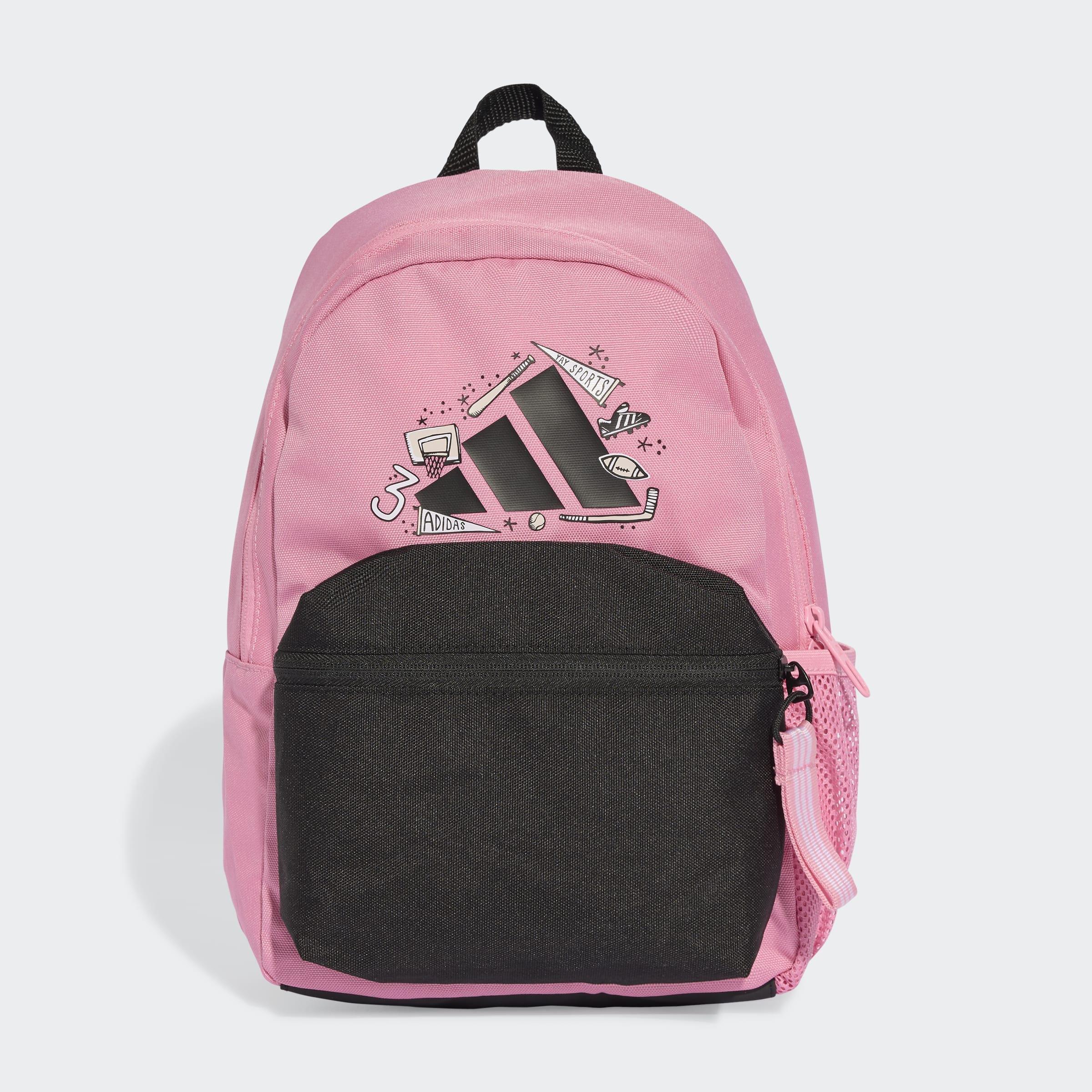 Kids Unisex Little Kids Printed Backpack, Pink, A701_ONE, large image number 2