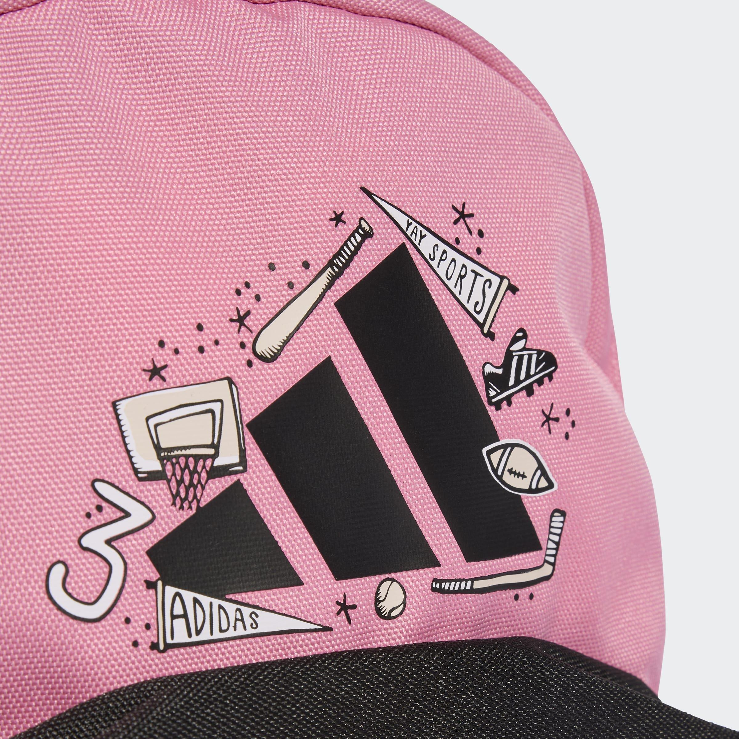 Kids Unisex Little Kids Printed Backpack, Pink, A701_ONE, large image number 5