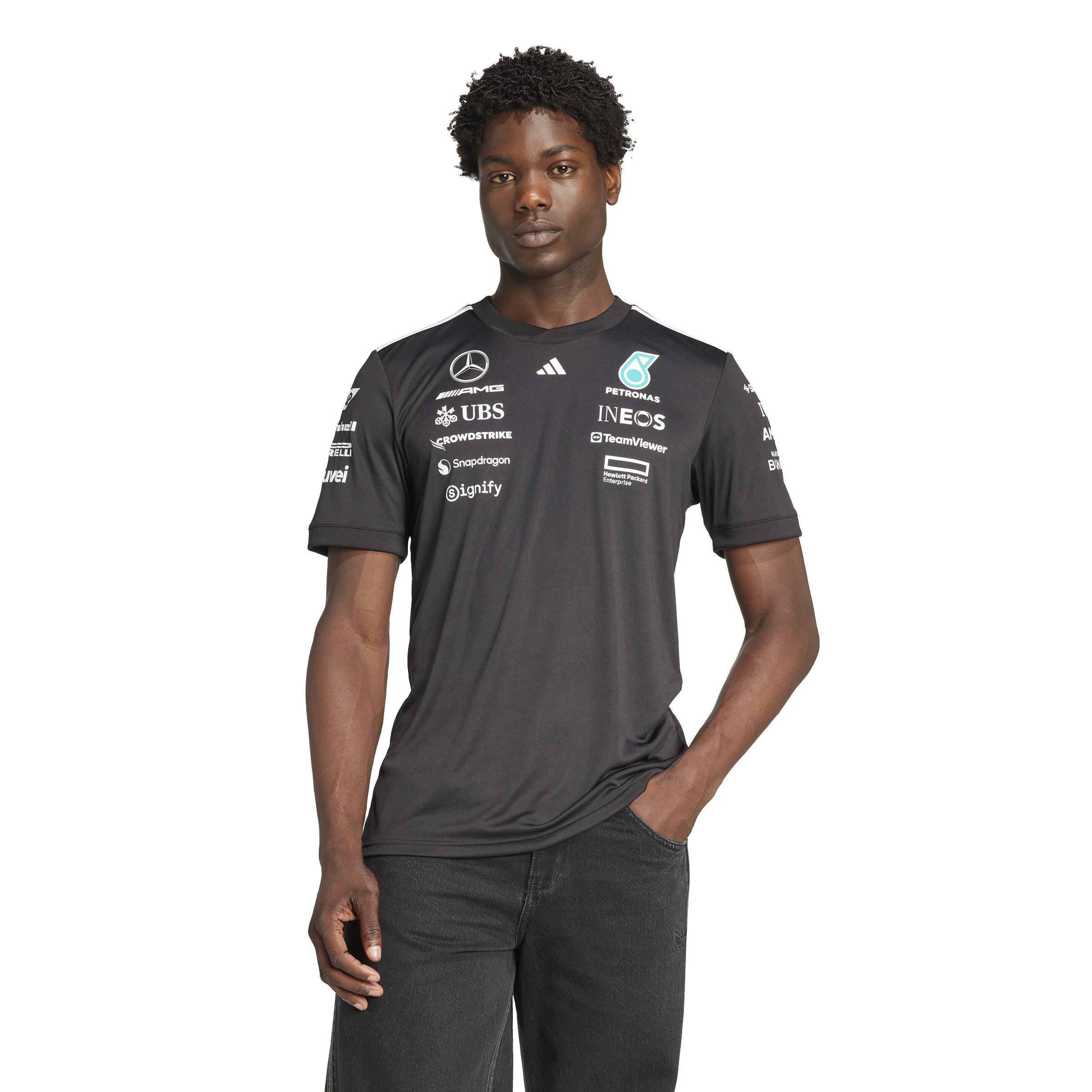 Mercedes - AMG Petronas Formula One Team Driver Jersey, Black, A701_ONE, large image number 7