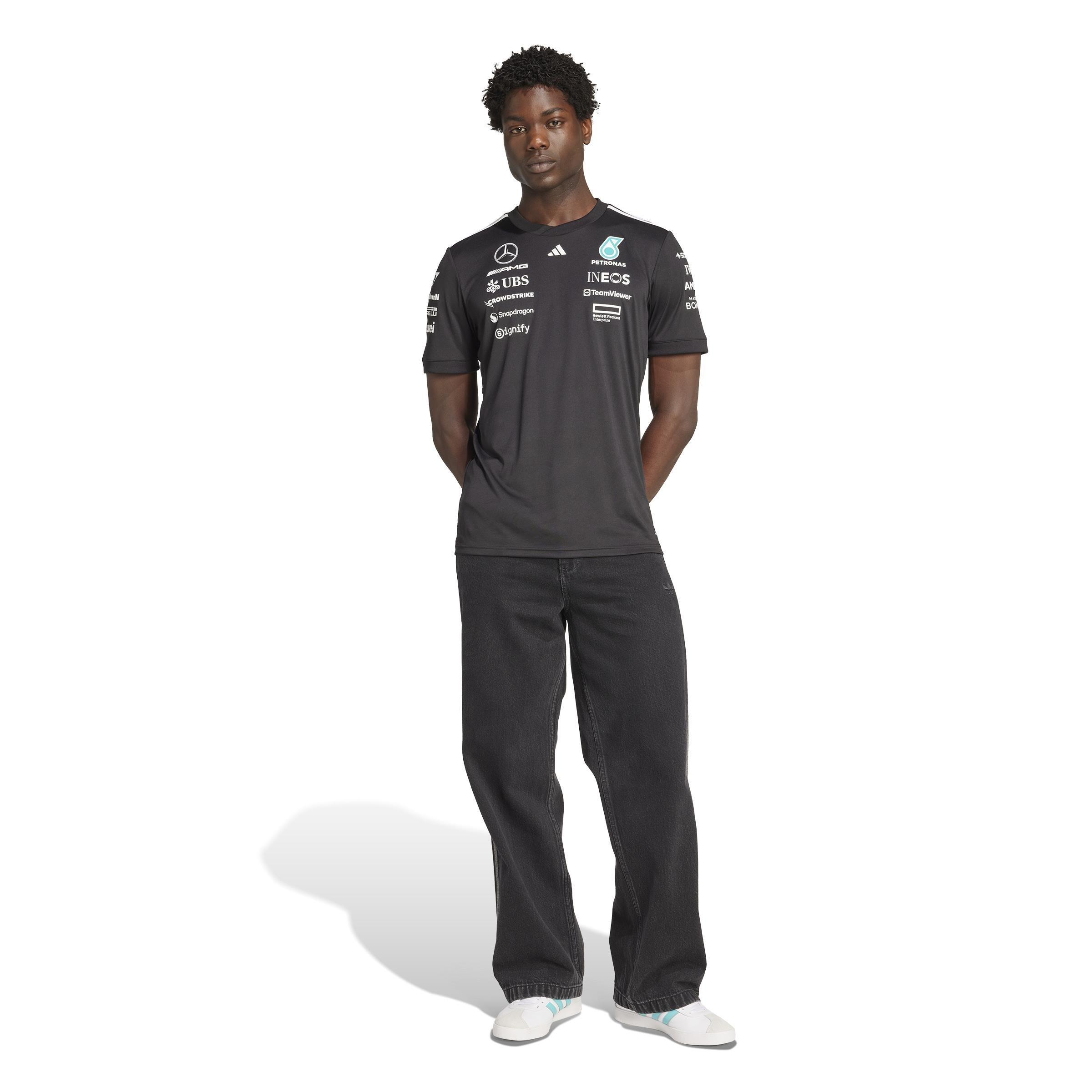 Mercedes - AMG Petronas Formula One Team Driver Jersey, Black, A701_ONE, large image number 12