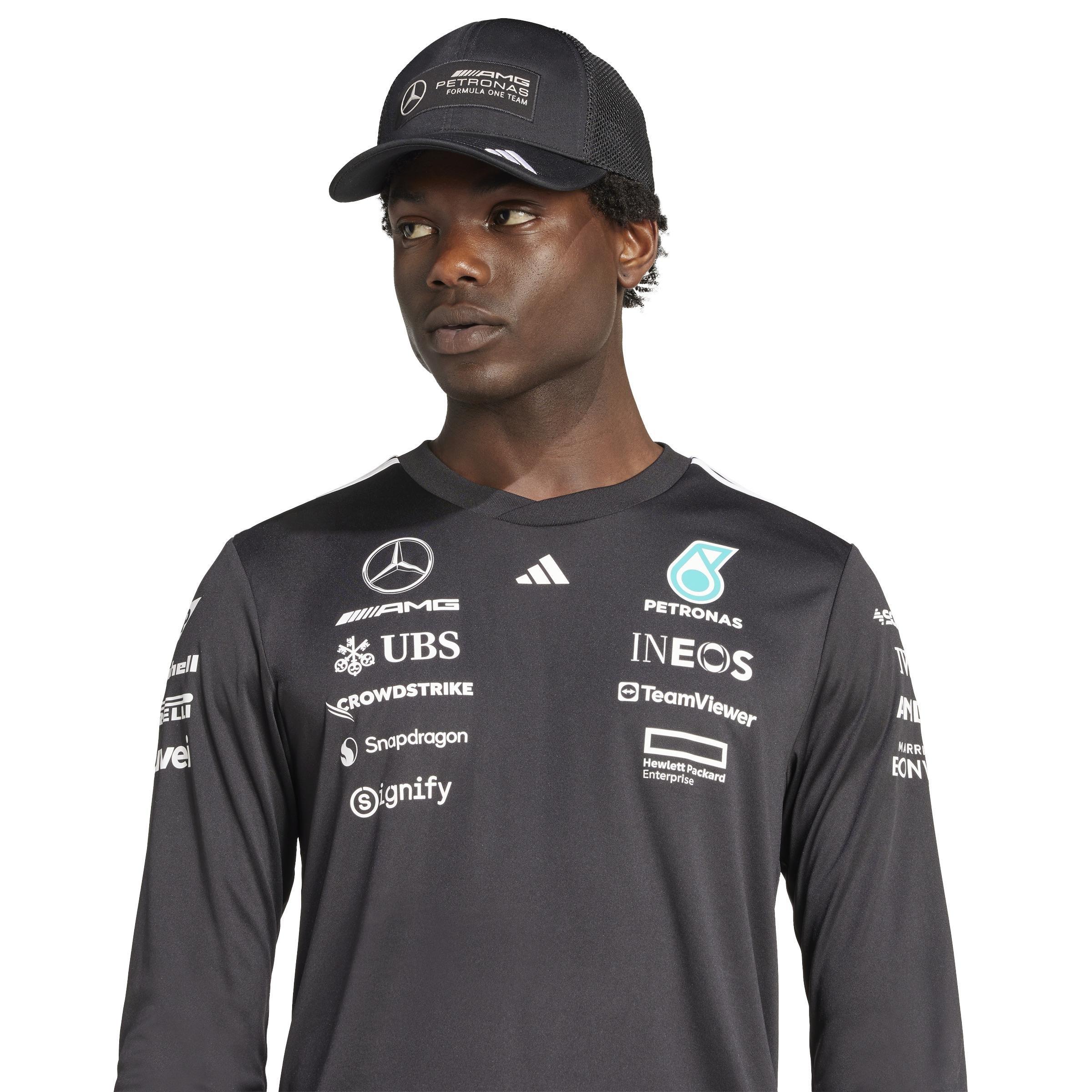 Mercedes - AMG Petronas Formula One Team Driver Jersey, Black, A701_ONE, medium