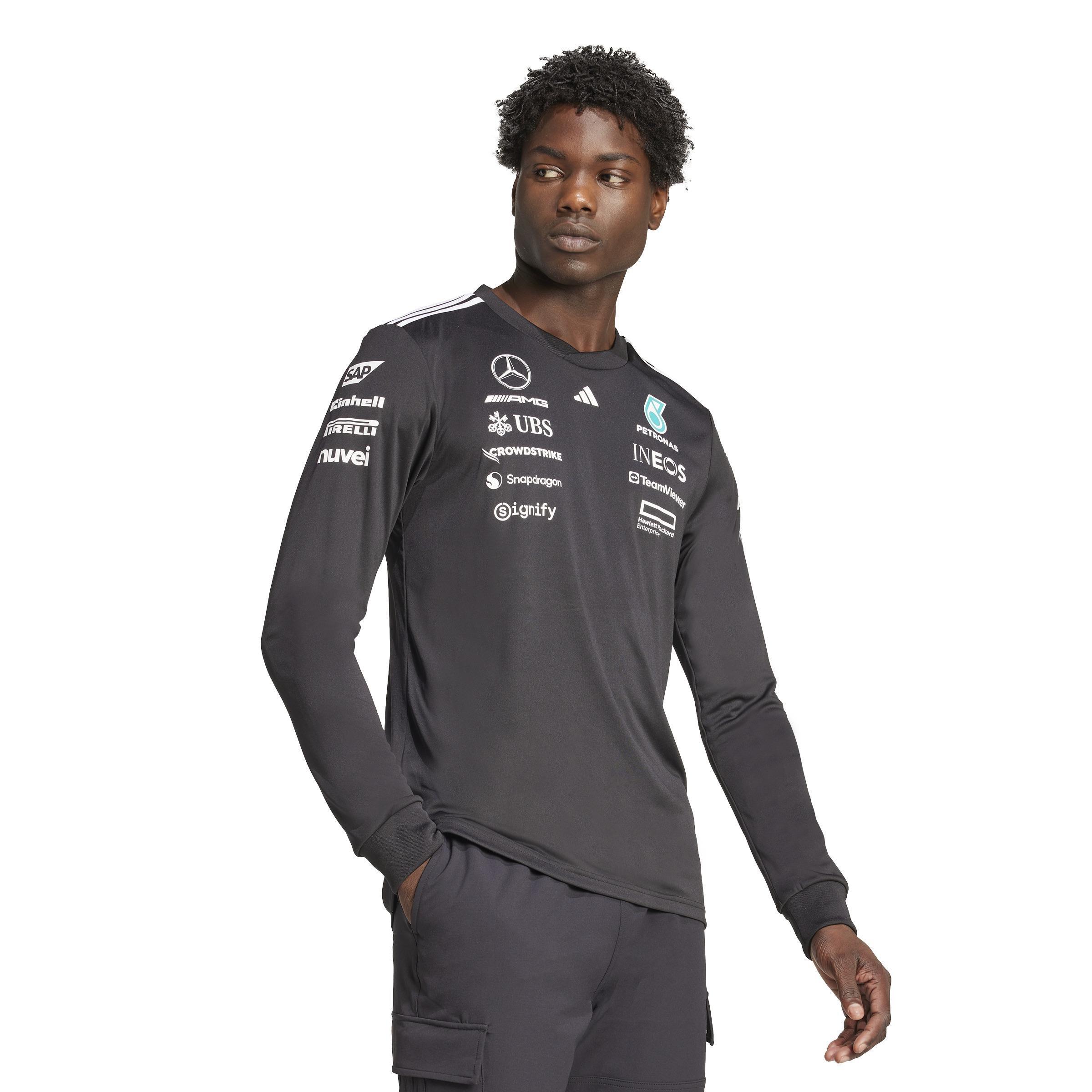 Mercedes - AMG Petronas Formula One Team Driver Jersey, Black, A701_ONE, large image number 4