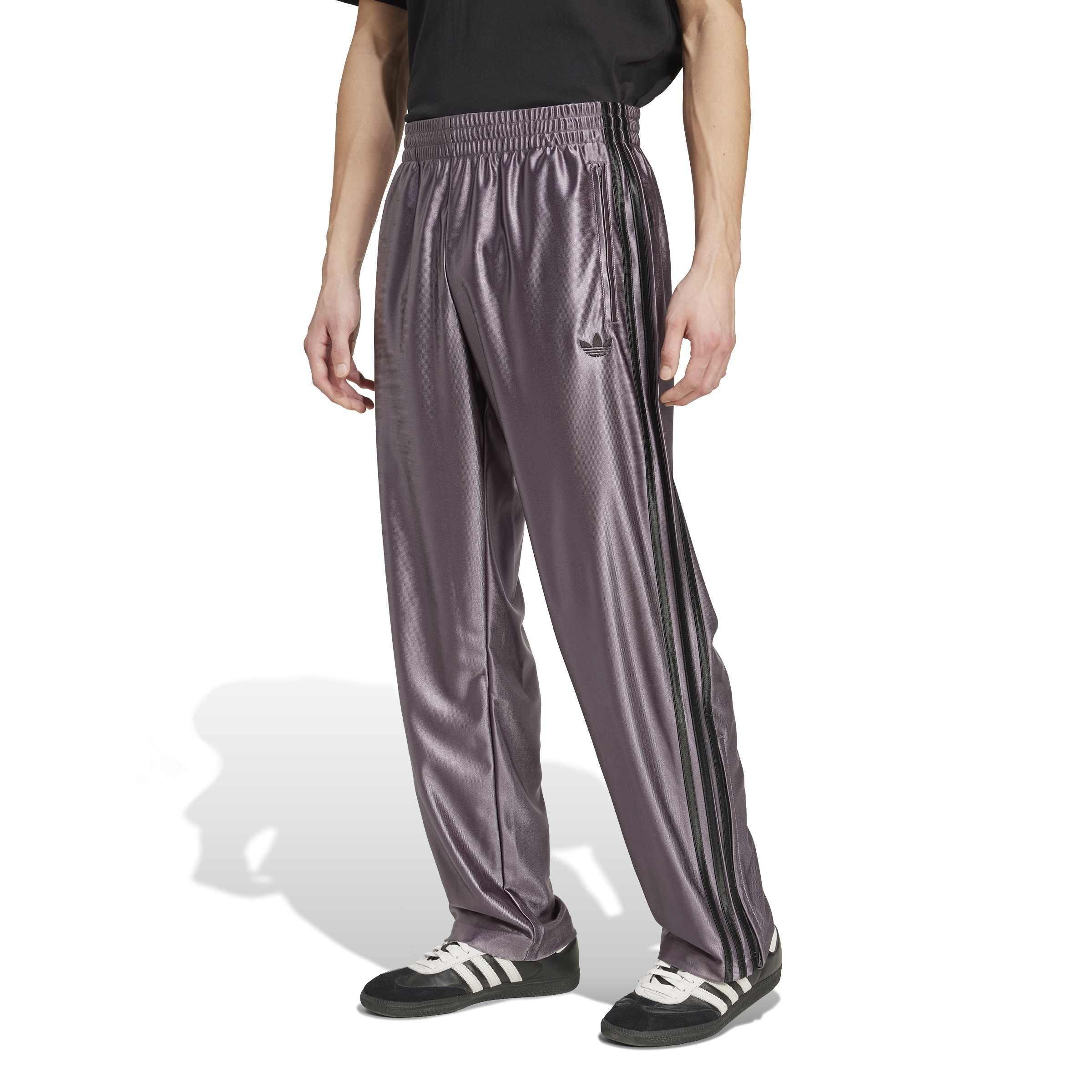 Firebird Adicolor Metallic Track Tracksuit Bottoms, Grey, , large image number 4
