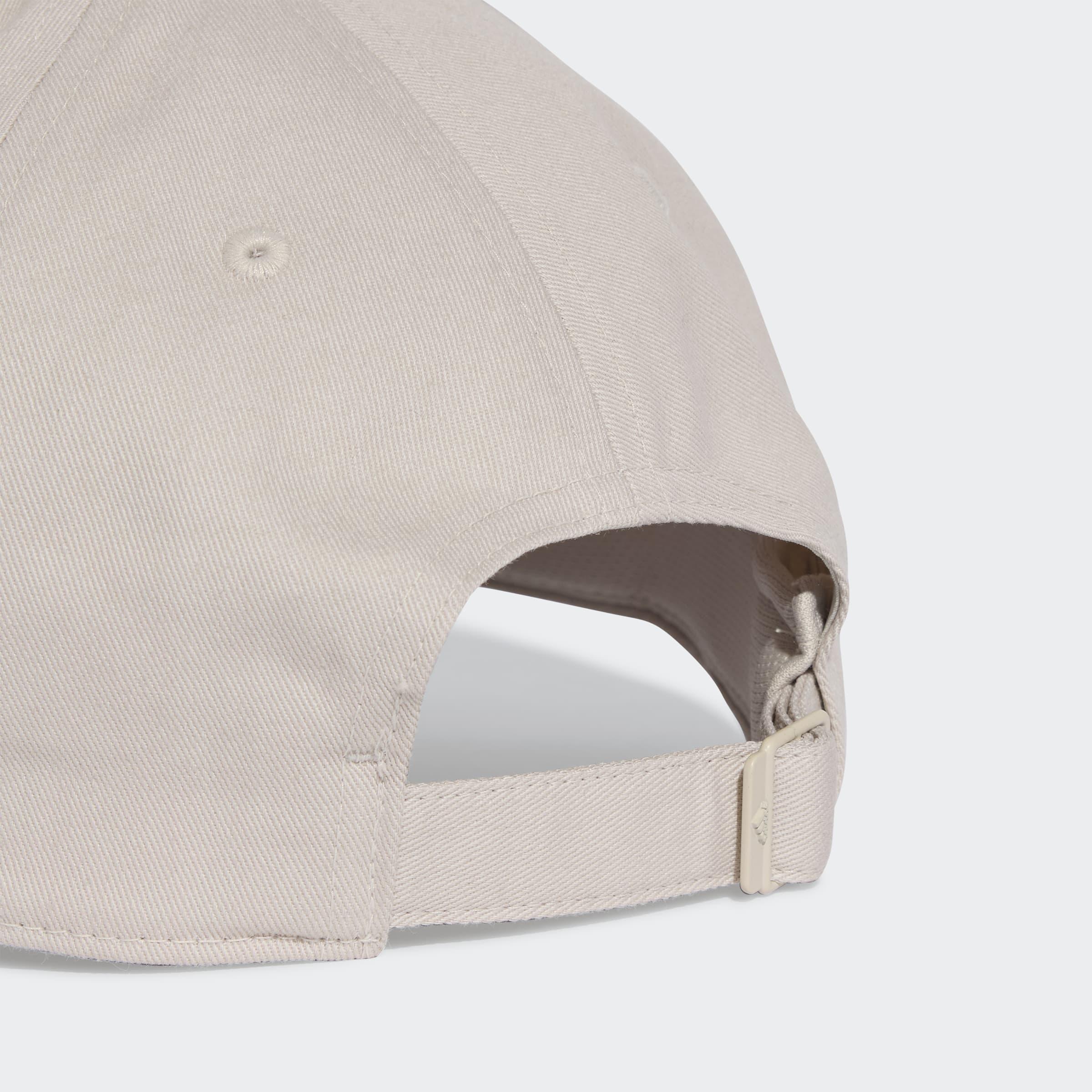Unisex 3-Stripes New Logo Baseball Cap, Grey, A701_ONE, large image number 3