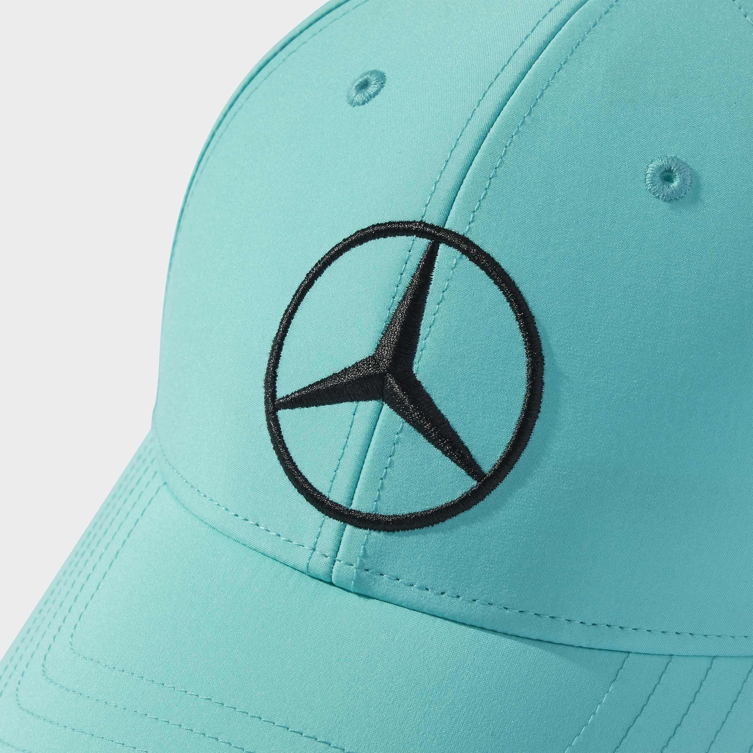 Unisex Mercedes - AMG Petronas Formula One Team Driver Cap, Turquoise, A701_ONE, medium