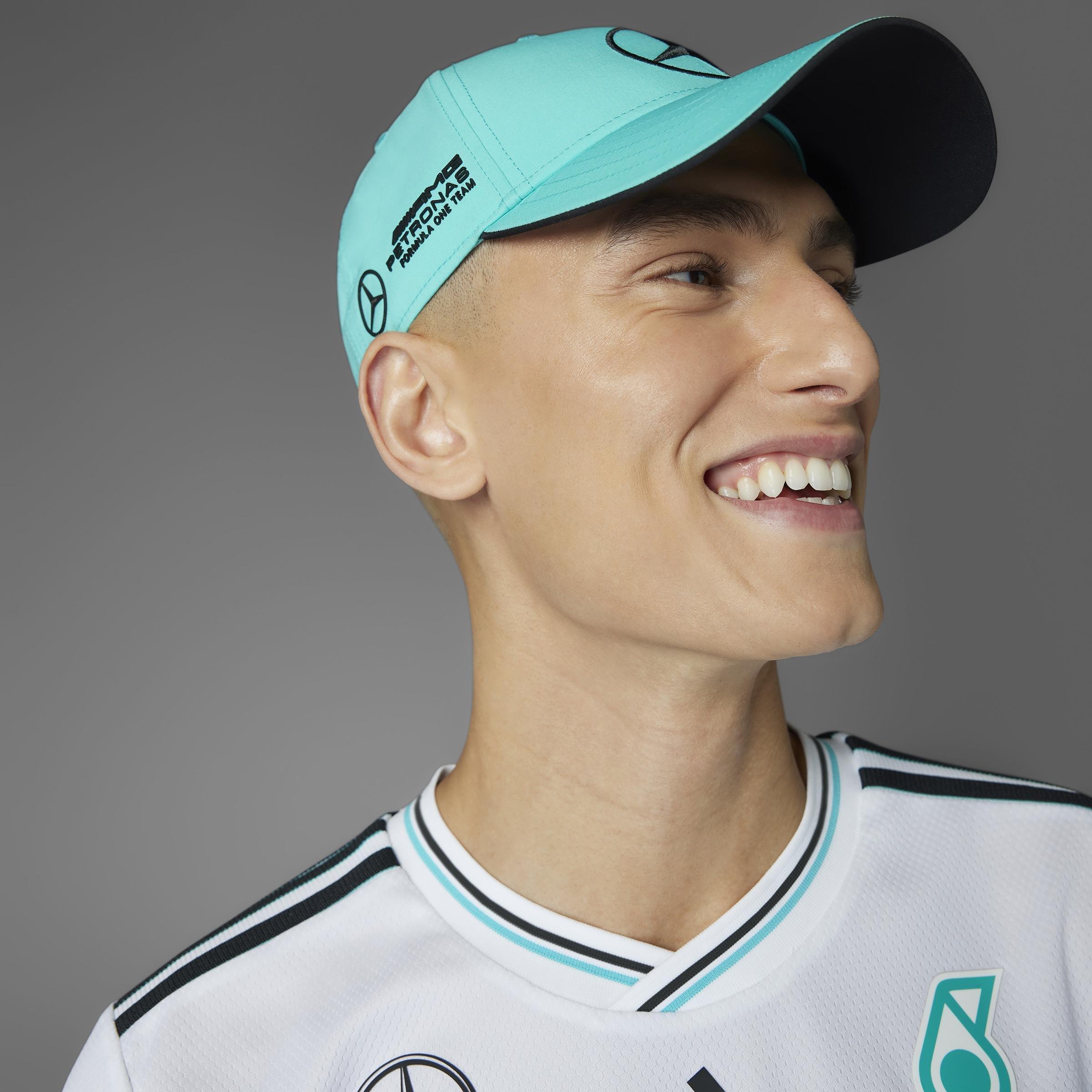 Unisex Mercedes - AMG Petronas Formula One Team Driver Cap, Turquoise, A701_ONE, large image number 4