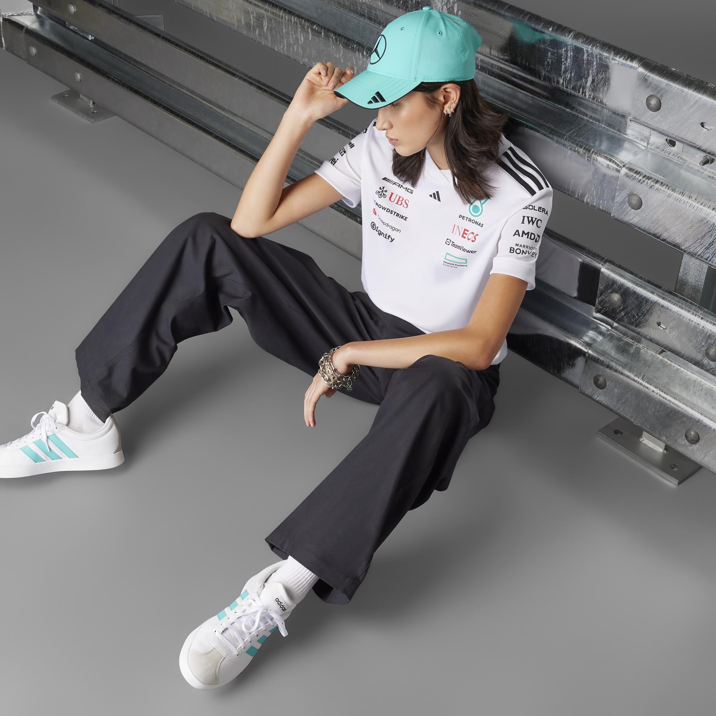 Unisex Mercedes - AMG Petronas Formula One Team Driver Cap, Turquoise, A701_ONE, large image number 9