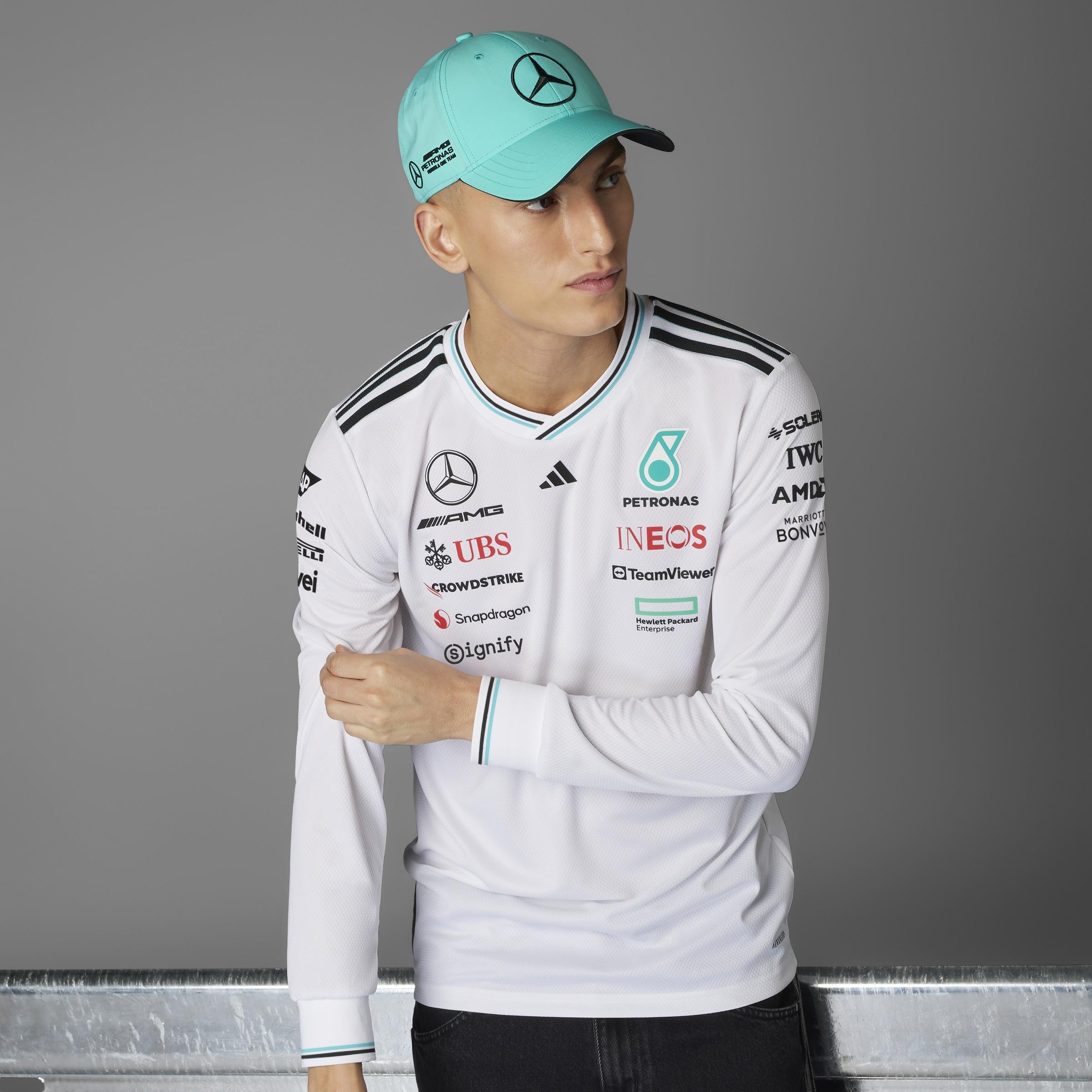 Unisex Mercedes - AMG Petronas Formula One Team Driver Cap, Turquoise, A701_ONE, large image number 11