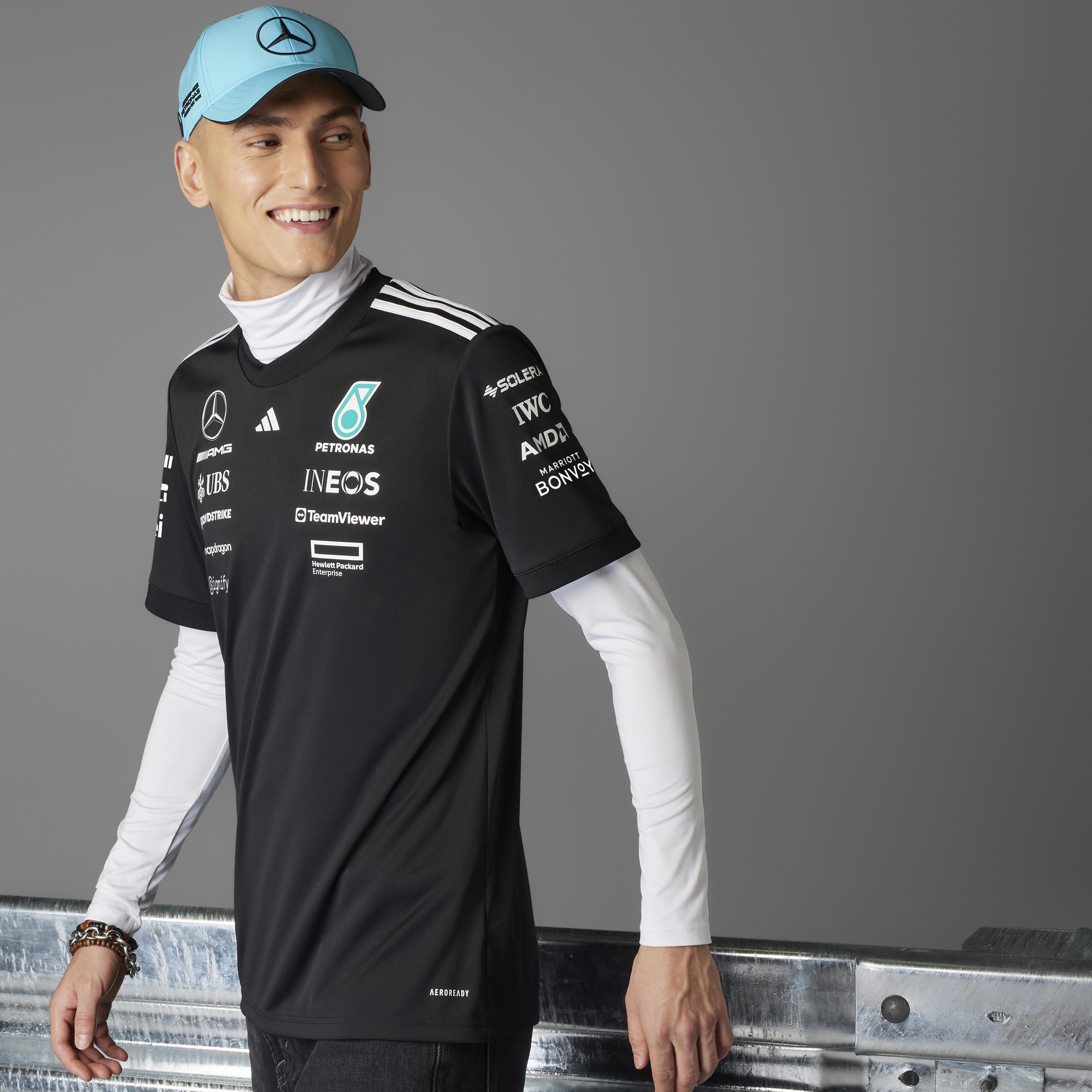 Unisex Mercedes - AMG Petronas Formula One Team Driver Cap, Blue, A701_ONE, large image number 4