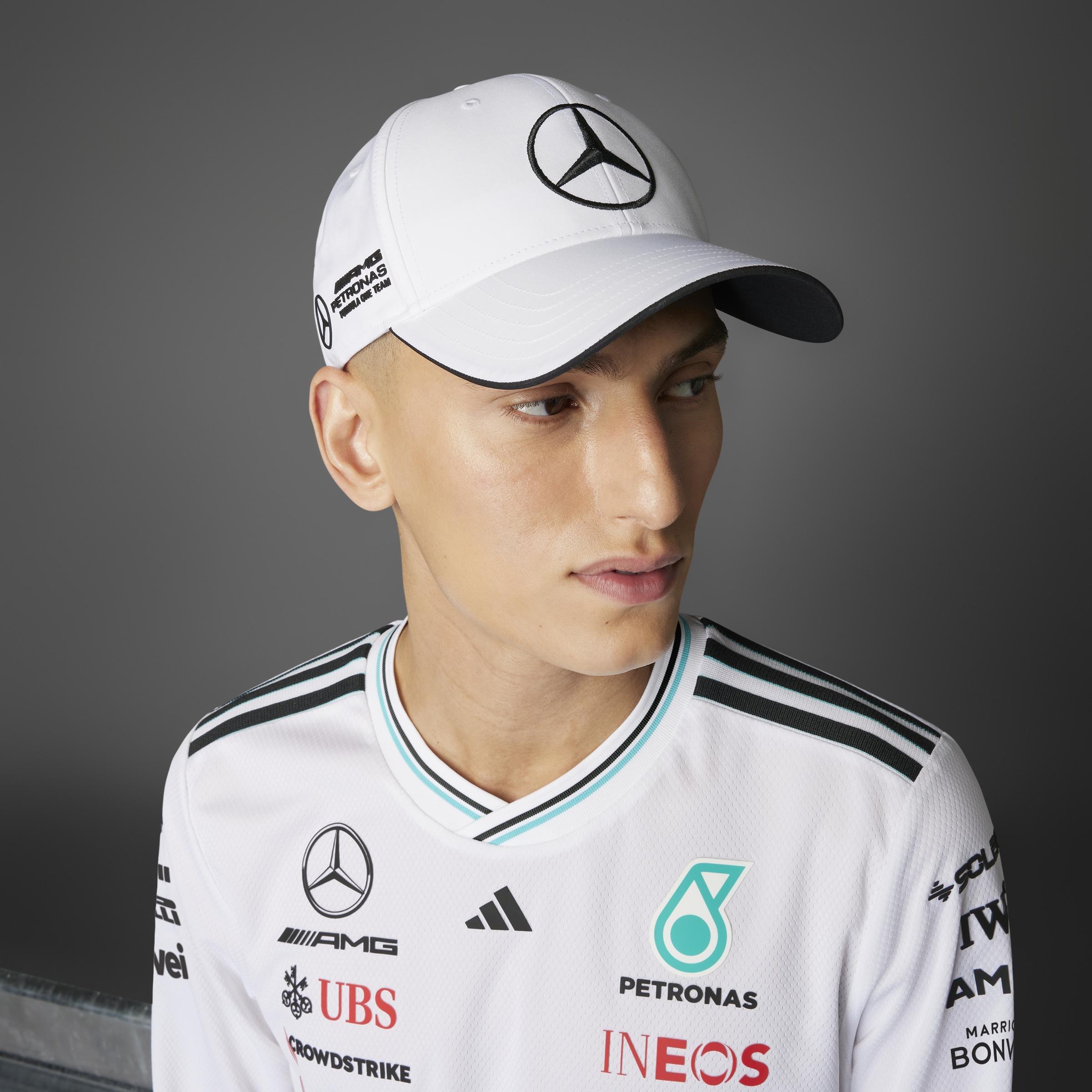 Unisex Mercedes - AMG Petronas Formula One Team Driver Cap, White, A701_ONE, large image number 7