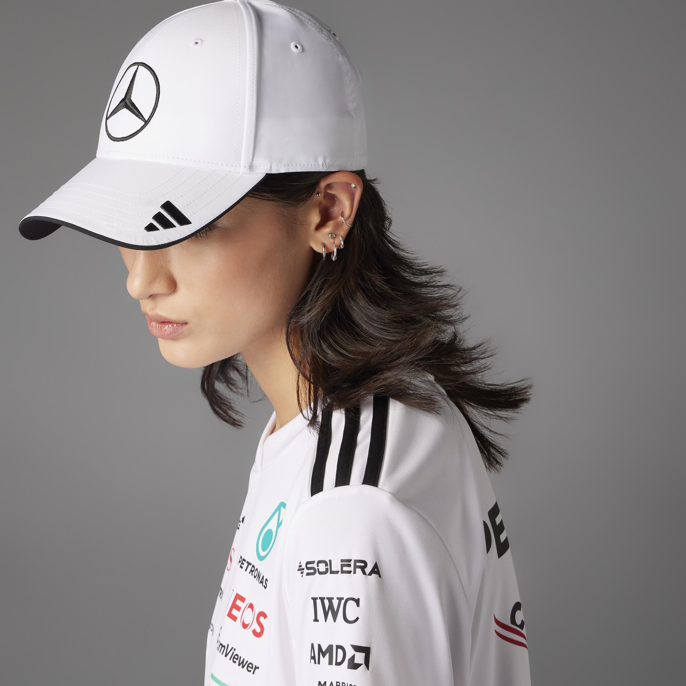 Unisex Mercedes - AMG Petronas Formula One Team Driver Cap, White, A701_ONE, large image number 13