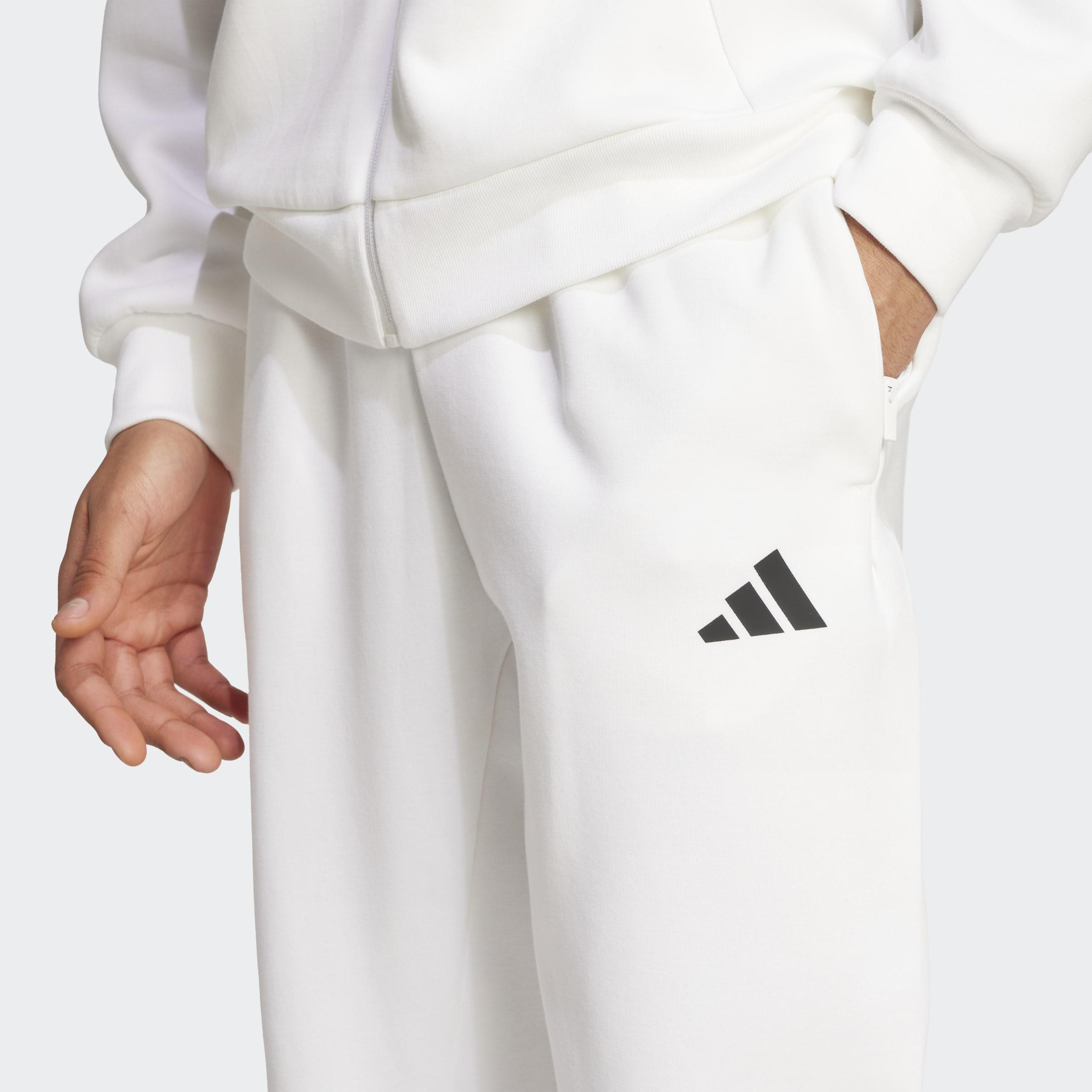 Future Icons 3-Stripes Tracksuit Bottoms, White, A701_ONE, large image number 2