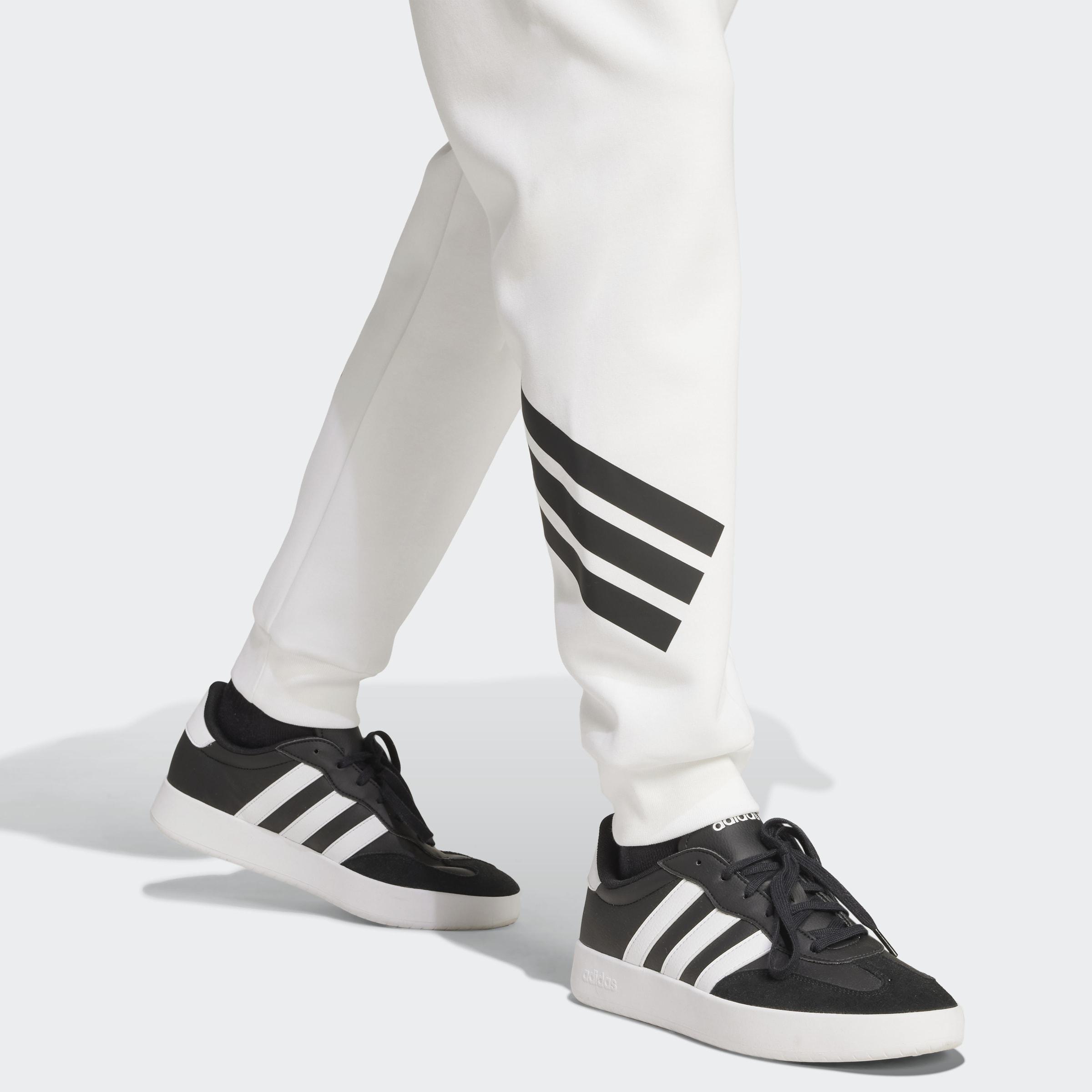 Future Icons 3-Stripes Tracksuit Bottoms, White, A701_ONE, large image number 3