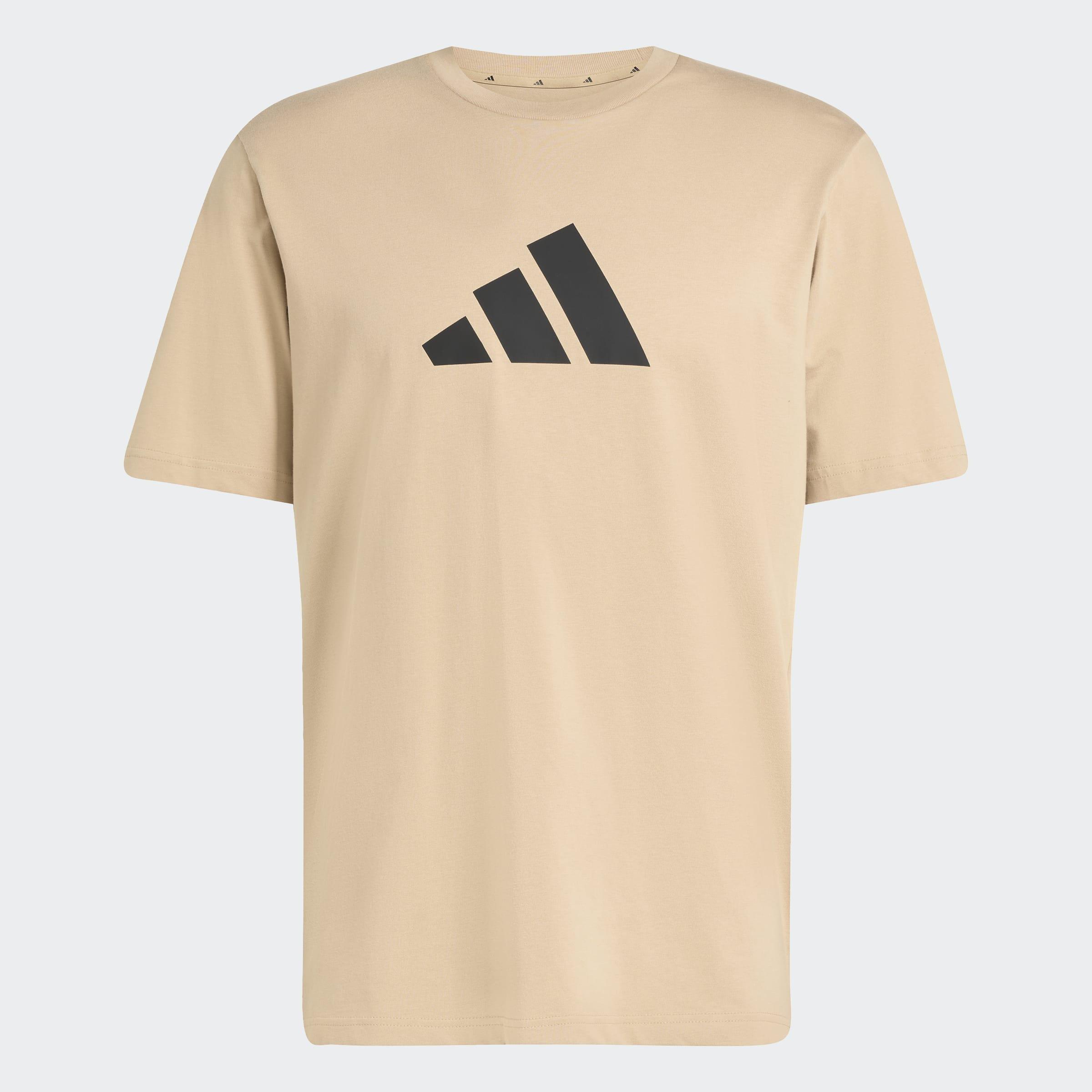 Future Icons 3 Bar Logo T-Shirt, Brown, A701_ONE, large image number 0