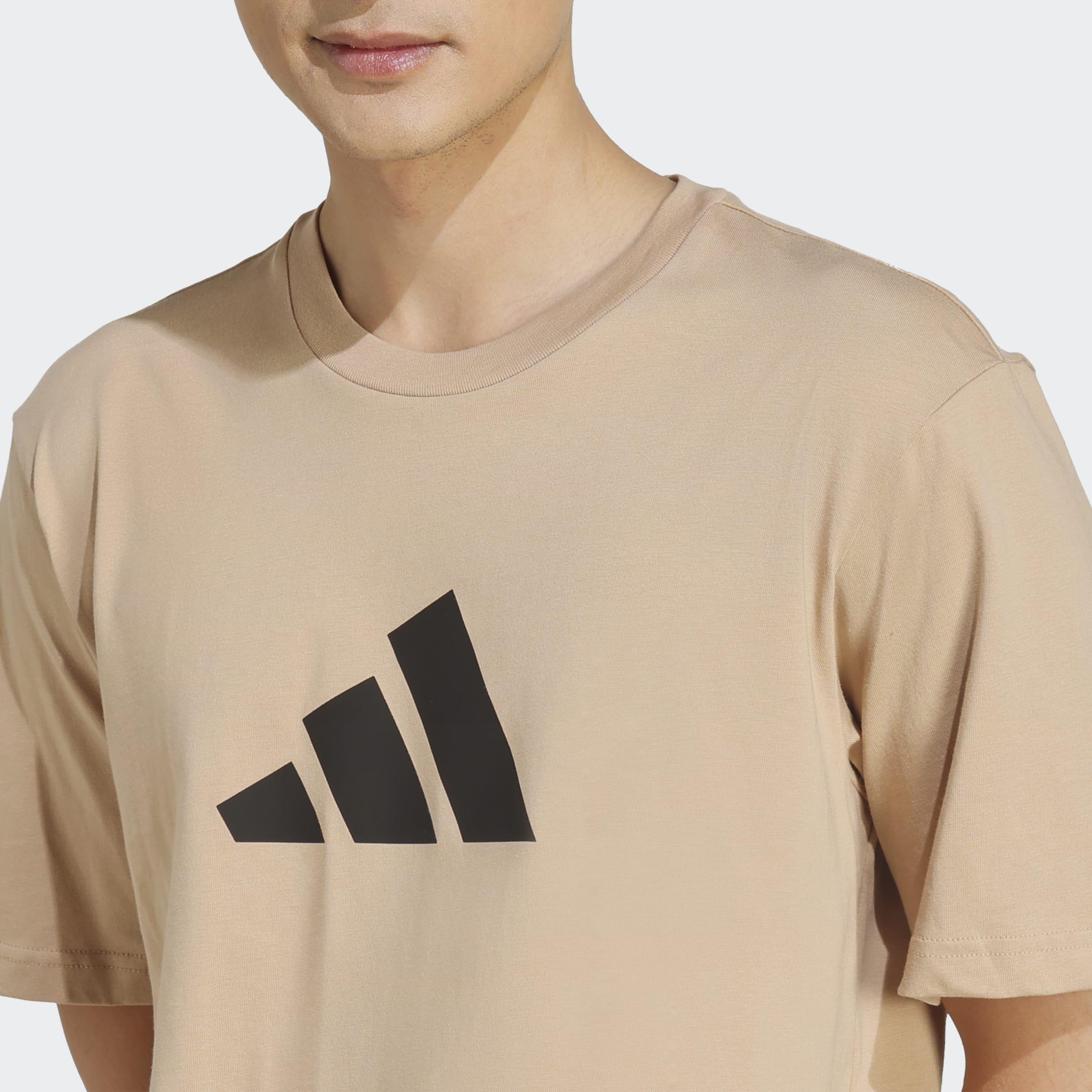 Future Icons 3 Bar Logo T-Shirt, Brown, A701_ONE, large image number 3