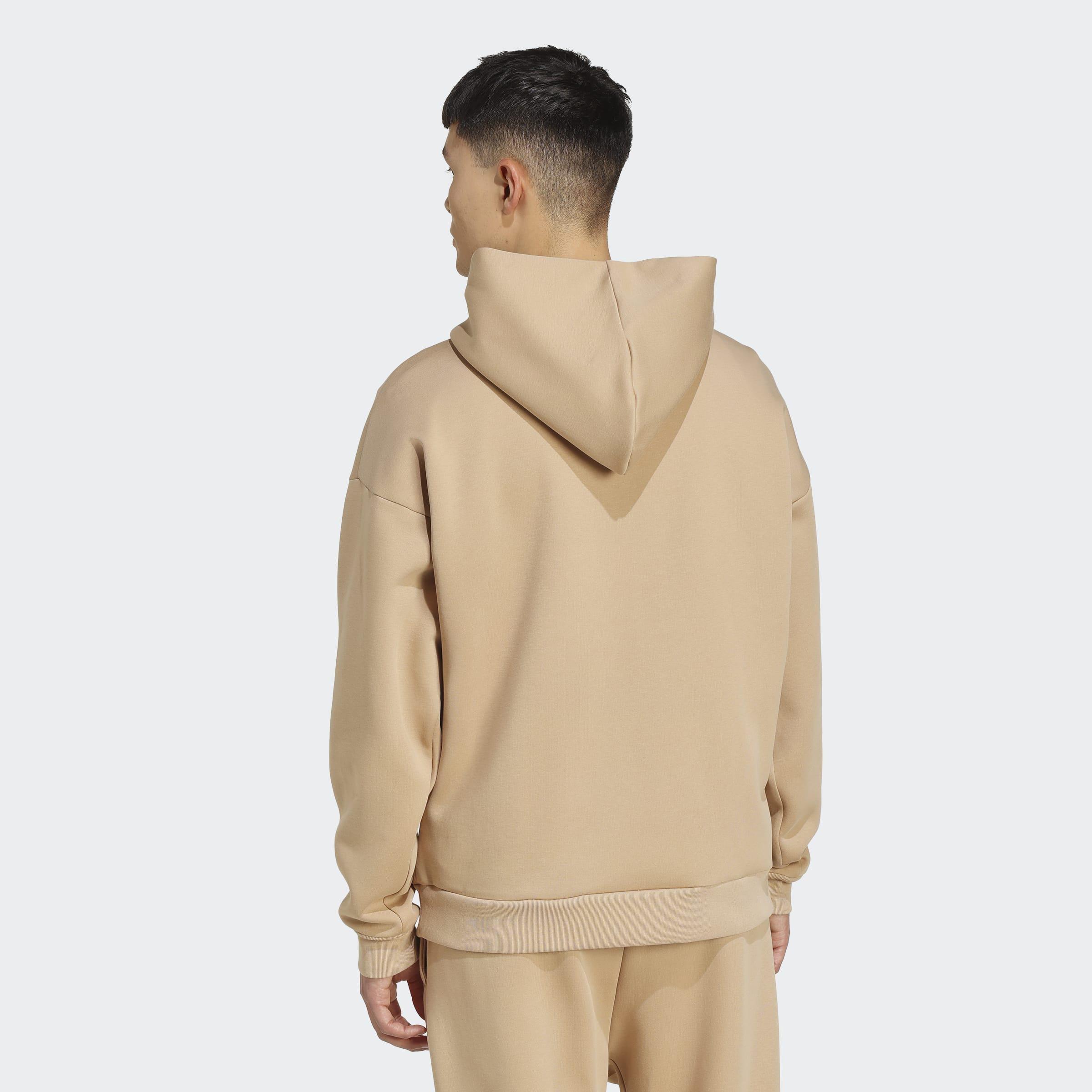 Future Icons 3 Bar Logo Hoodie, Brown, A701_ONE, large image number 1
