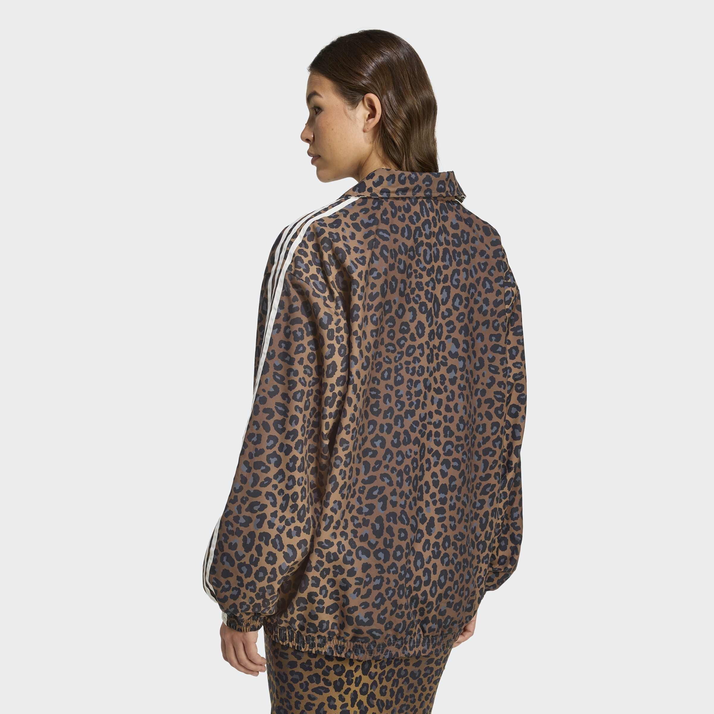 Leopard Firebird Oversized Tracktop, Multicolour, A701_ONE, large image number 1