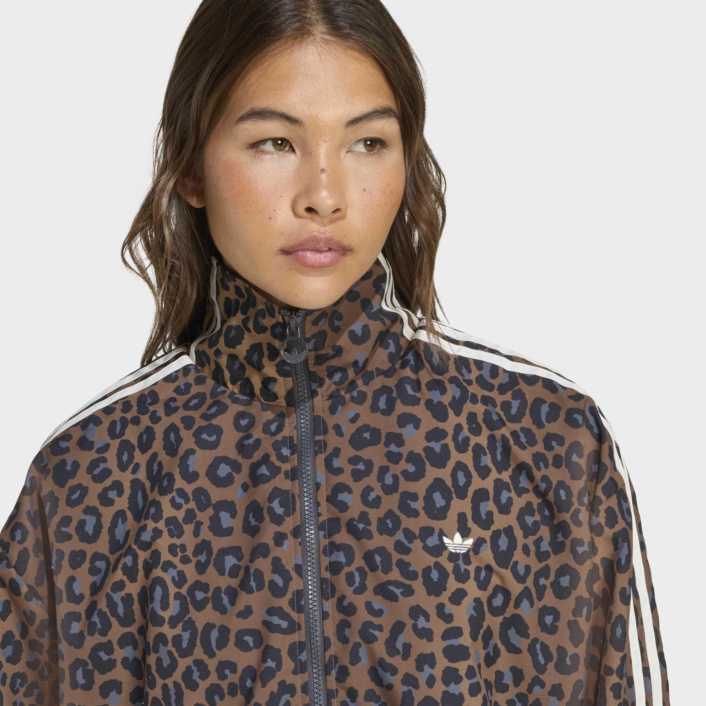 Leopard Firebird Oversized Tracktop, Multicolour, A701_ONE, large image number 2