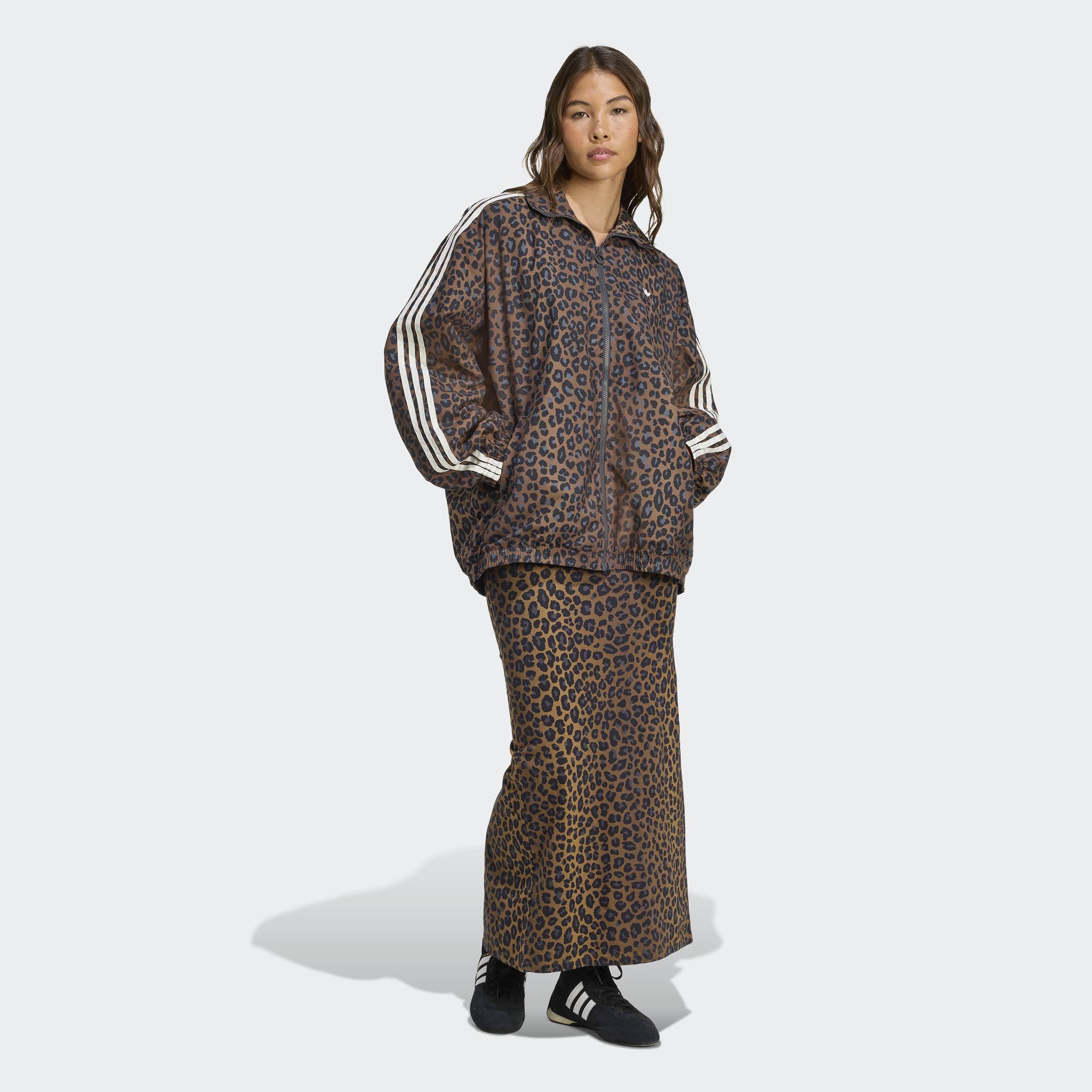 Leopard Firebird Oversized Tracktop, Multicolour, A701_ONE, large image number 4