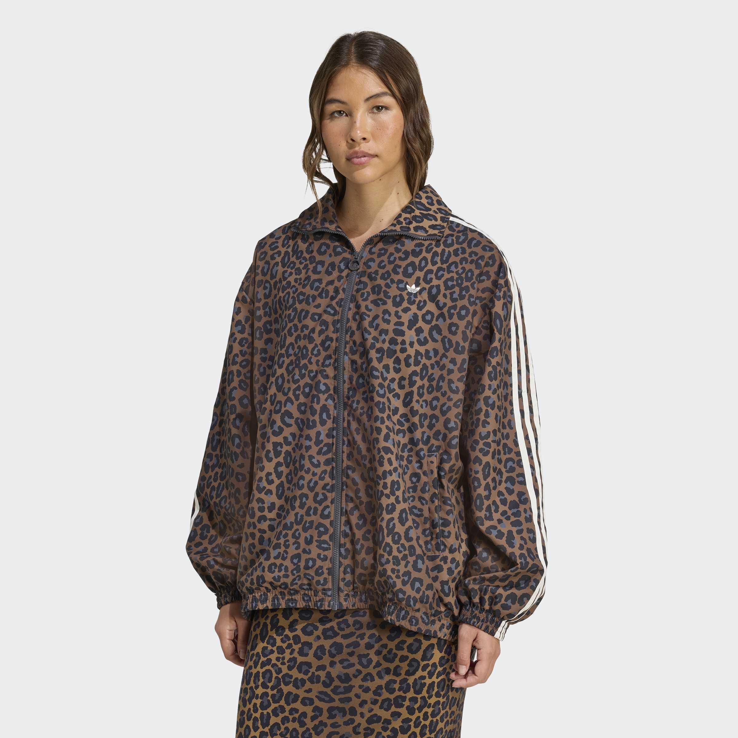 Leopard Firebird Oversized Tracktop, Multicolour, A701_ONE, large image number 5