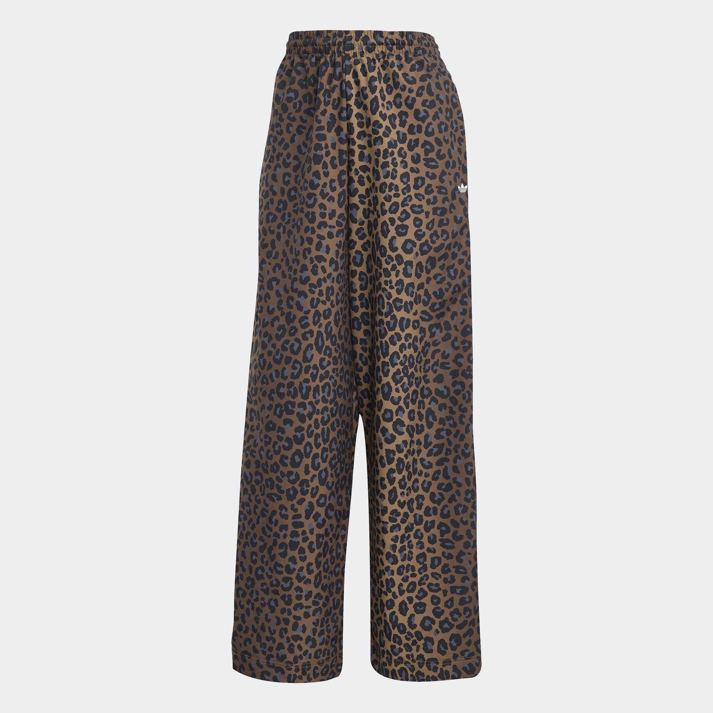 Leopard Firebird Oversized Track Tracksuit Bottoms, Multicolour, A701_ONE, large image number 0