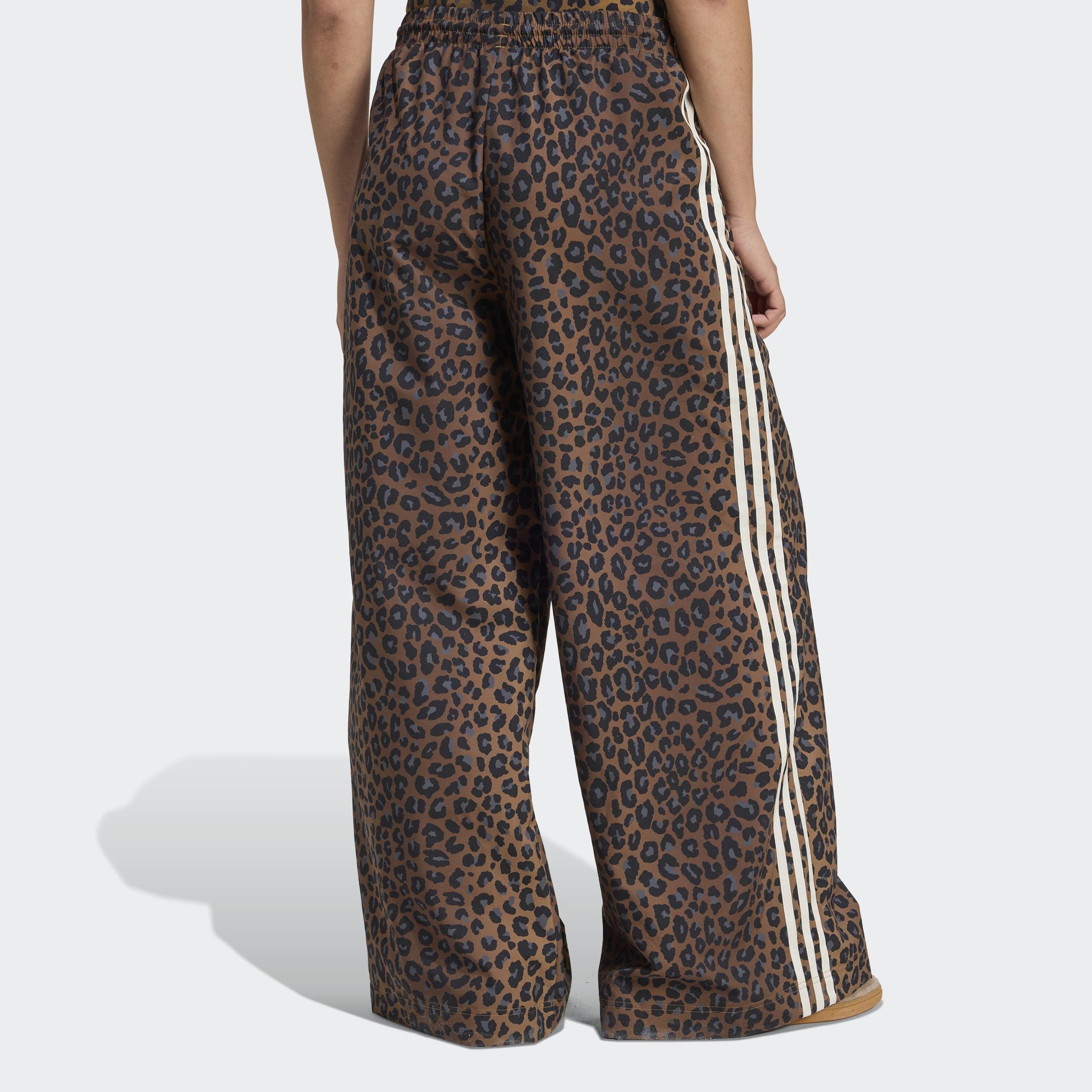 Leopard Firebird Oversized Track Tracksuit Bottoms, Multicolour, A701_ONE, large image number 1