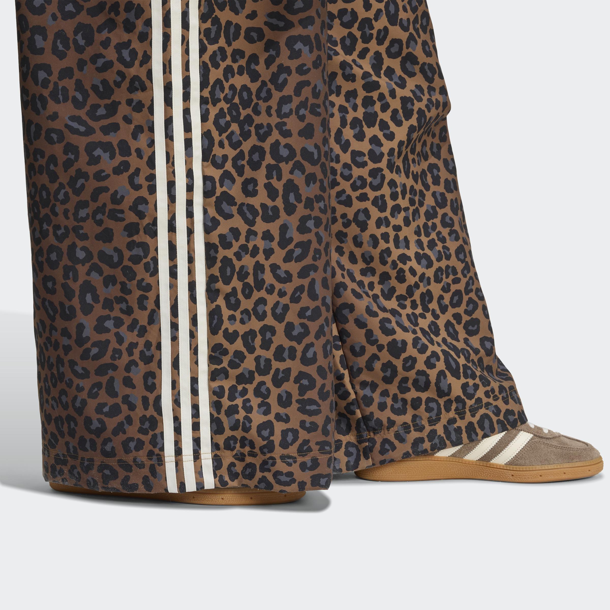 Leopard Firebird Oversized Track Tracksuit Bottoms, Multicolour, A701_ONE, large image number 2