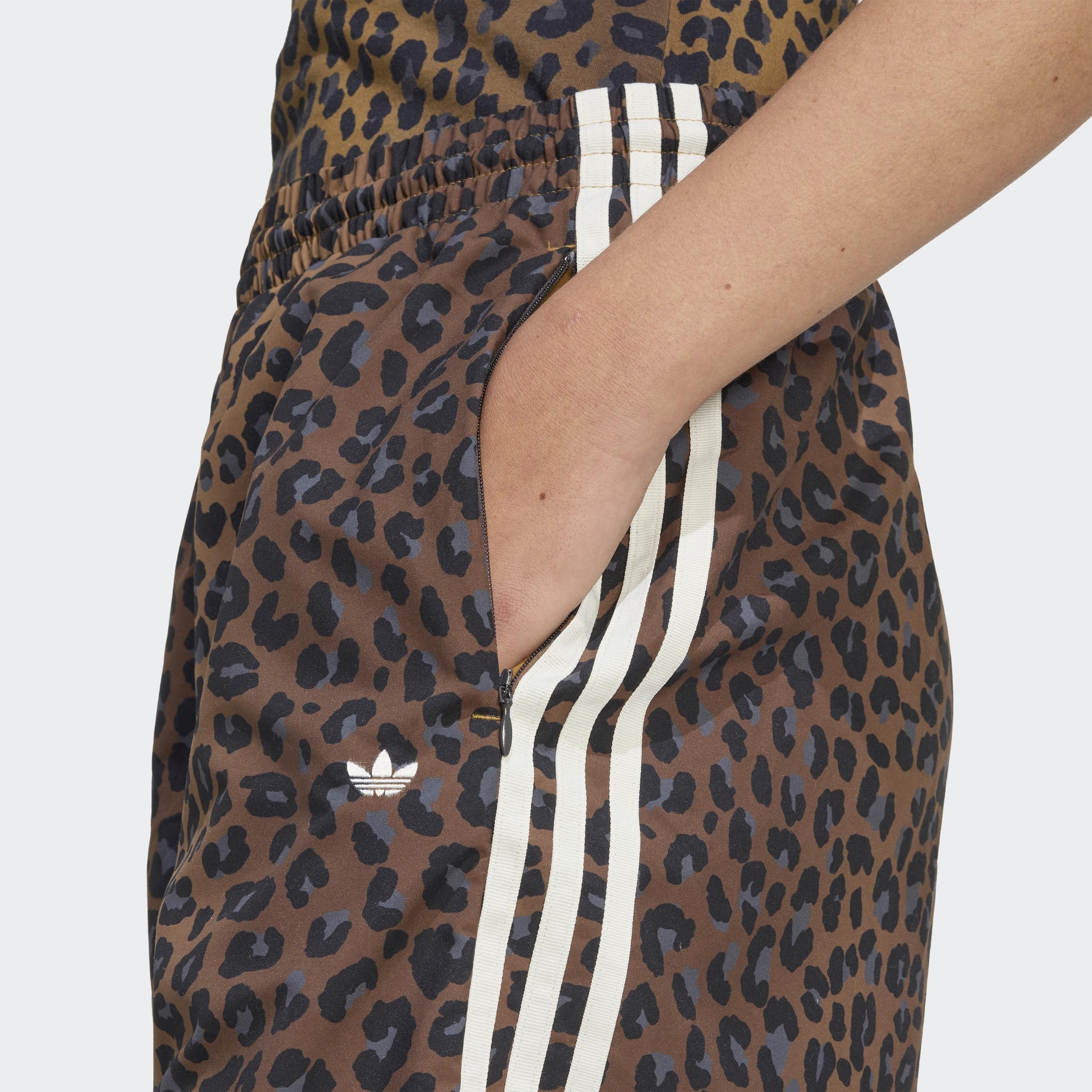 Leopard Firebird Oversized Track Tracksuit Bottoms, Multicolour, A701_ONE, large image number 3