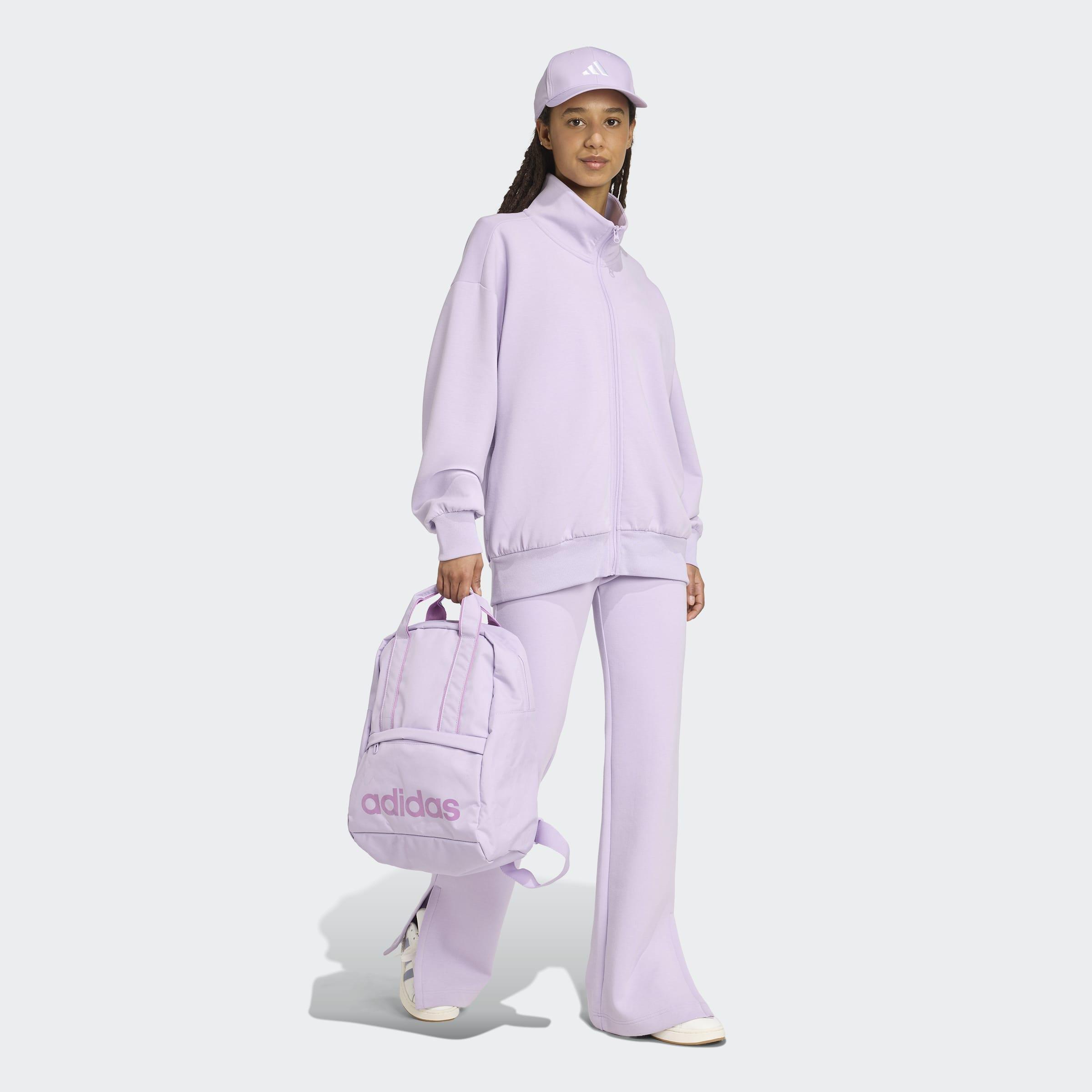 Soft Lux Loose Full-Zip Hoodie, Purple, A701_ONE, large image number 4