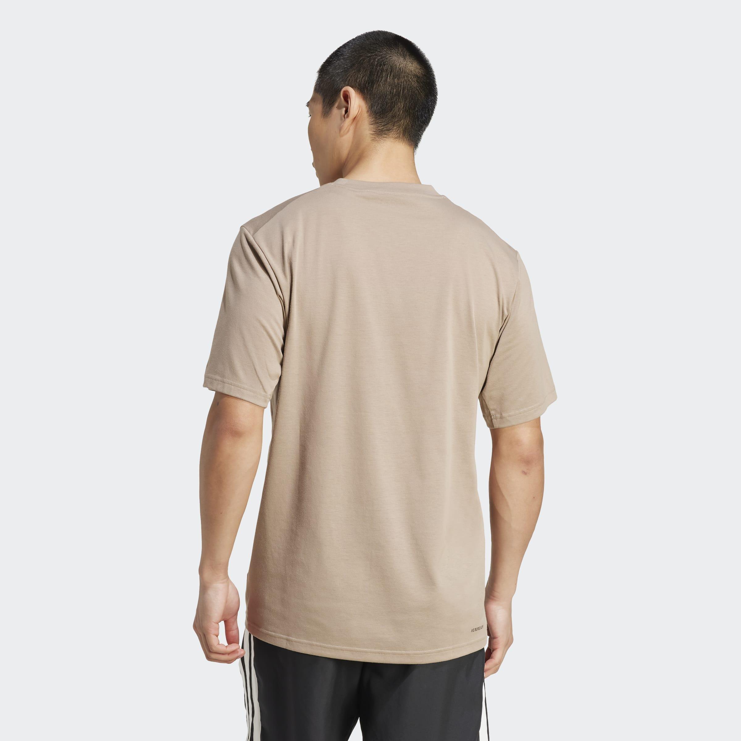 Train Essentials Feelready Training T-Shirt, Brown, A701_ONE, large image number 1