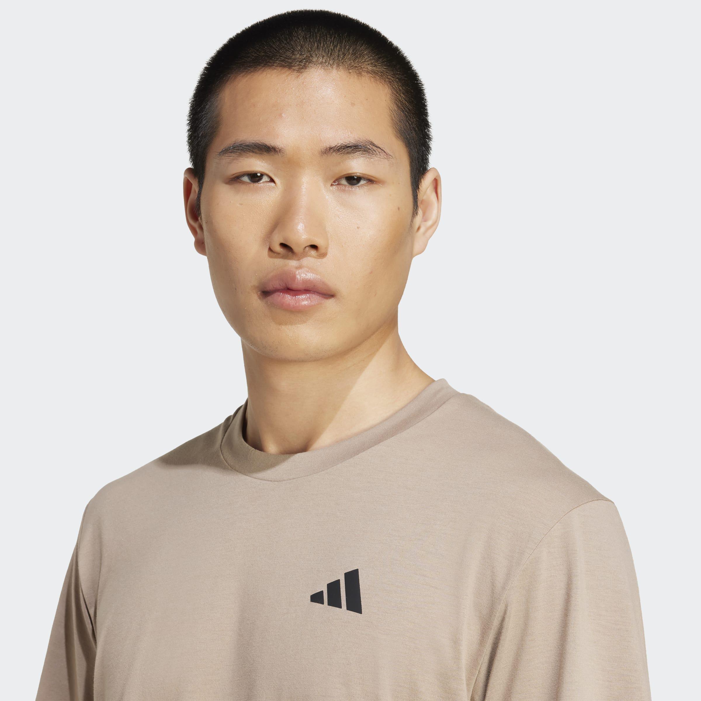 Train Essentials Feelready Training T-Shirt, Brown, A701_ONE, large image number 2