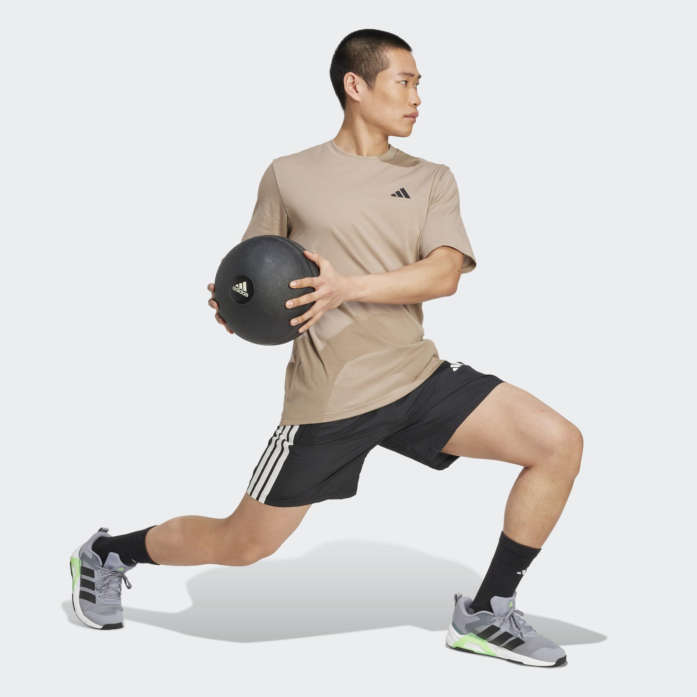 Train Essentials Feelready Training T-Shirt, Brown, A701_ONE, large image number 6