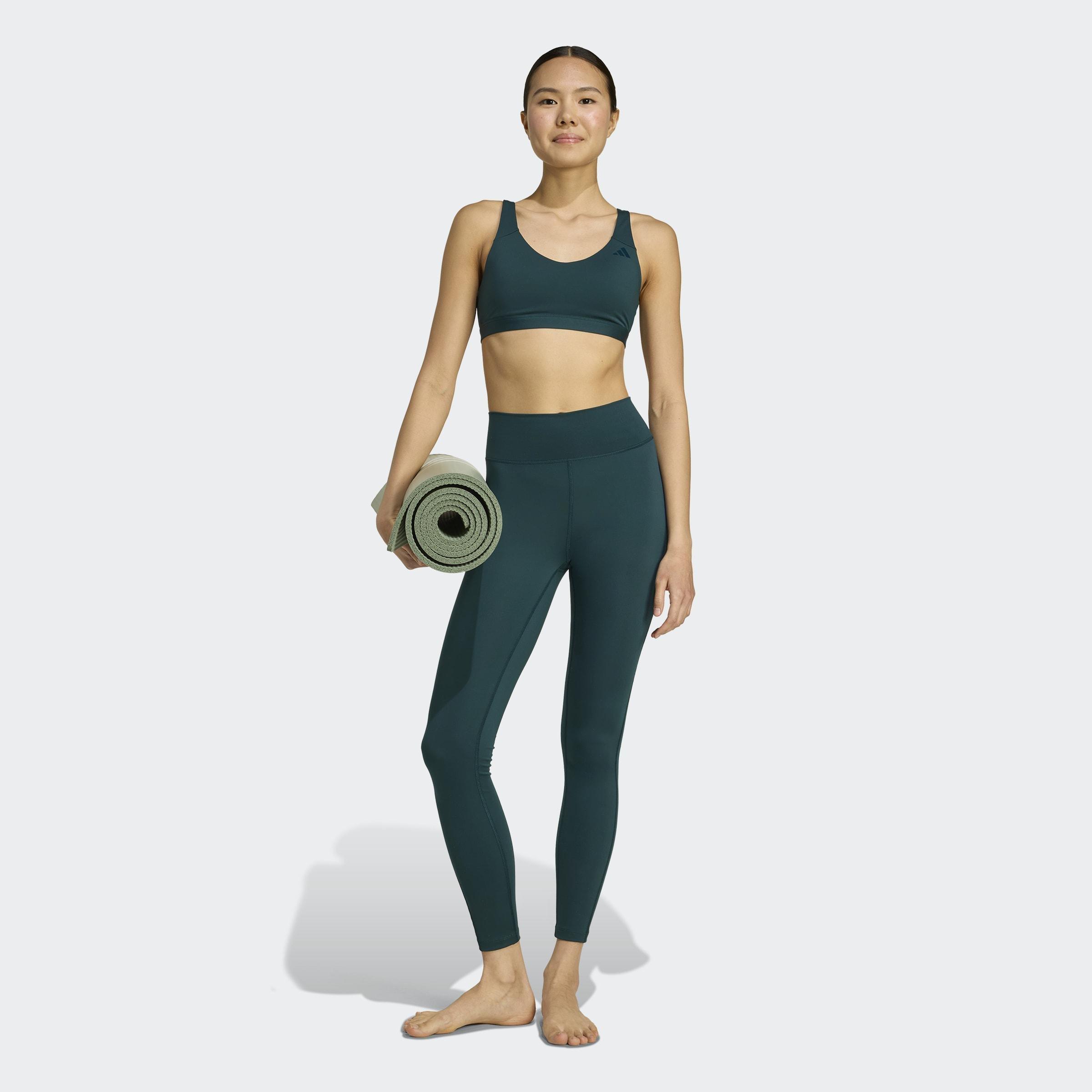 All Me Essentials Full-Length Leggings, Green, A701_ONE, large image number 4