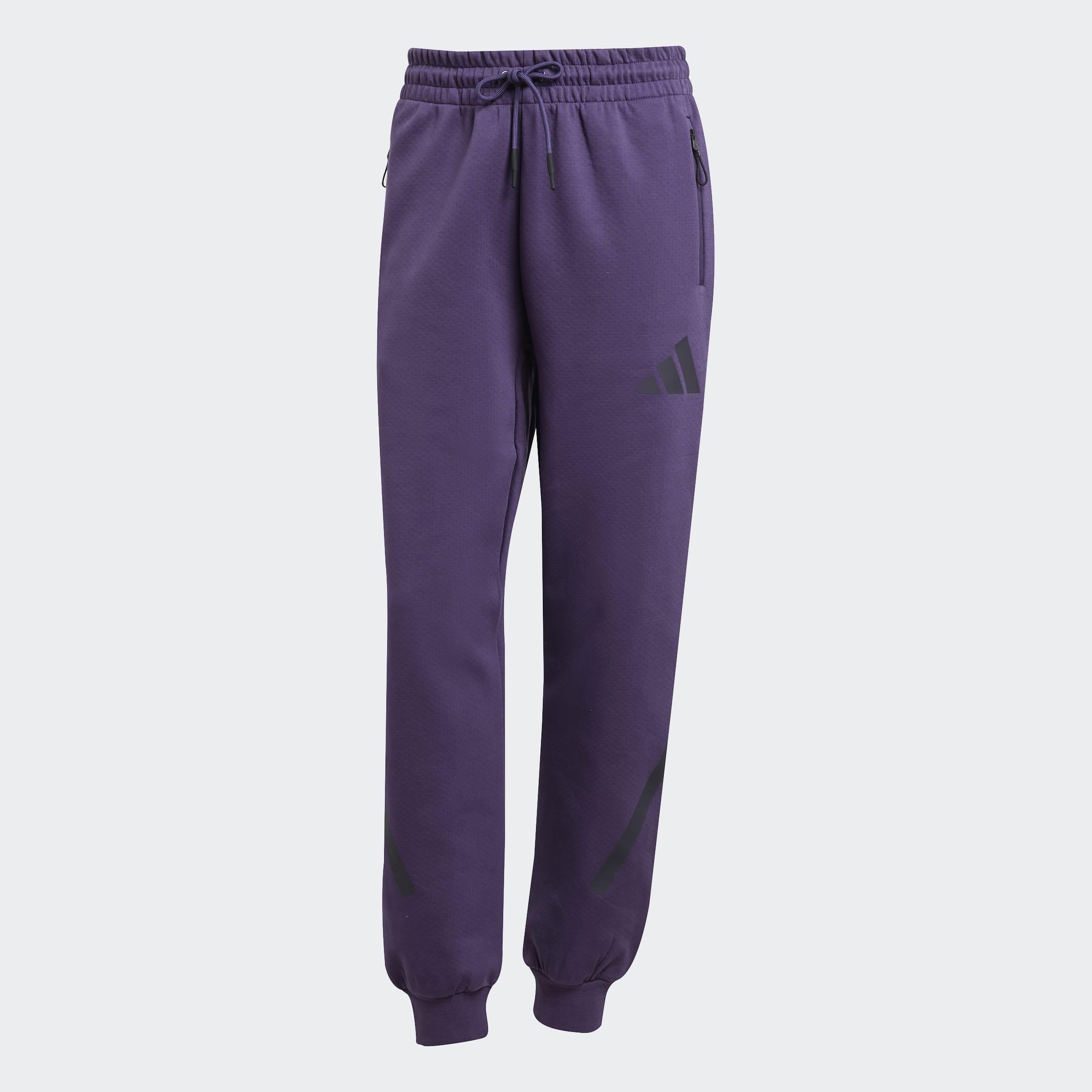 adidas Z.N.E. Tracksuit Bottoms, Purple, A701_ONE, large image number 0