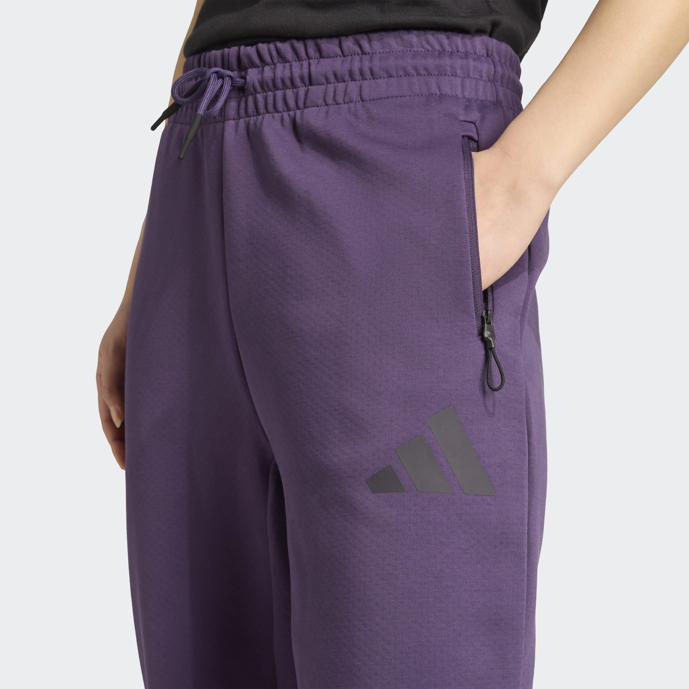 adidas Z.N.E. Tracksuit Bottoms, Purple, A701_ONE, large image number 3