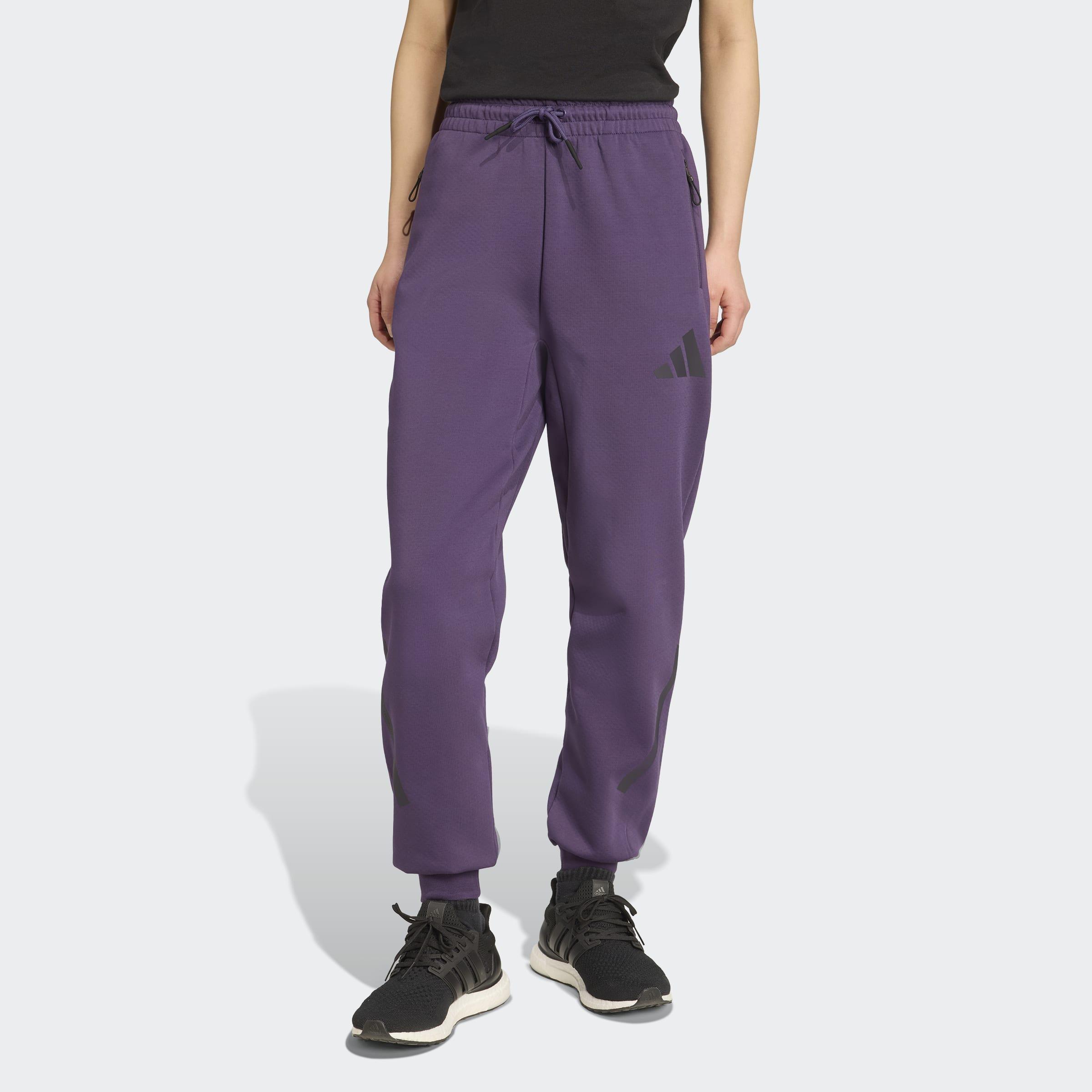 adidas Z.N.E. Tracksuit Bottoms, Purple, A701_ONE, large image number 4