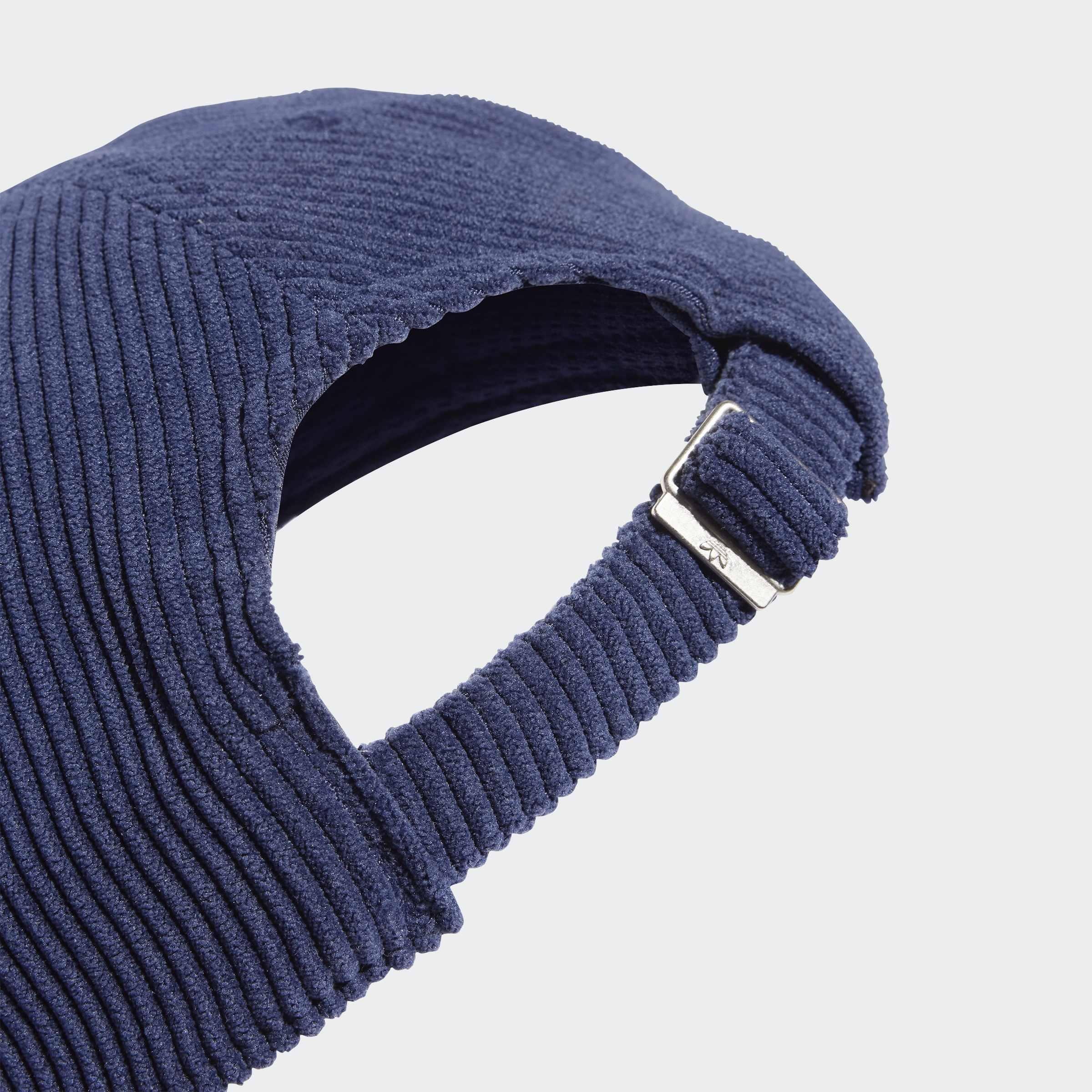 Unisex Corduroy Baseball Cap, Blue, A701_ONE, large image number 3