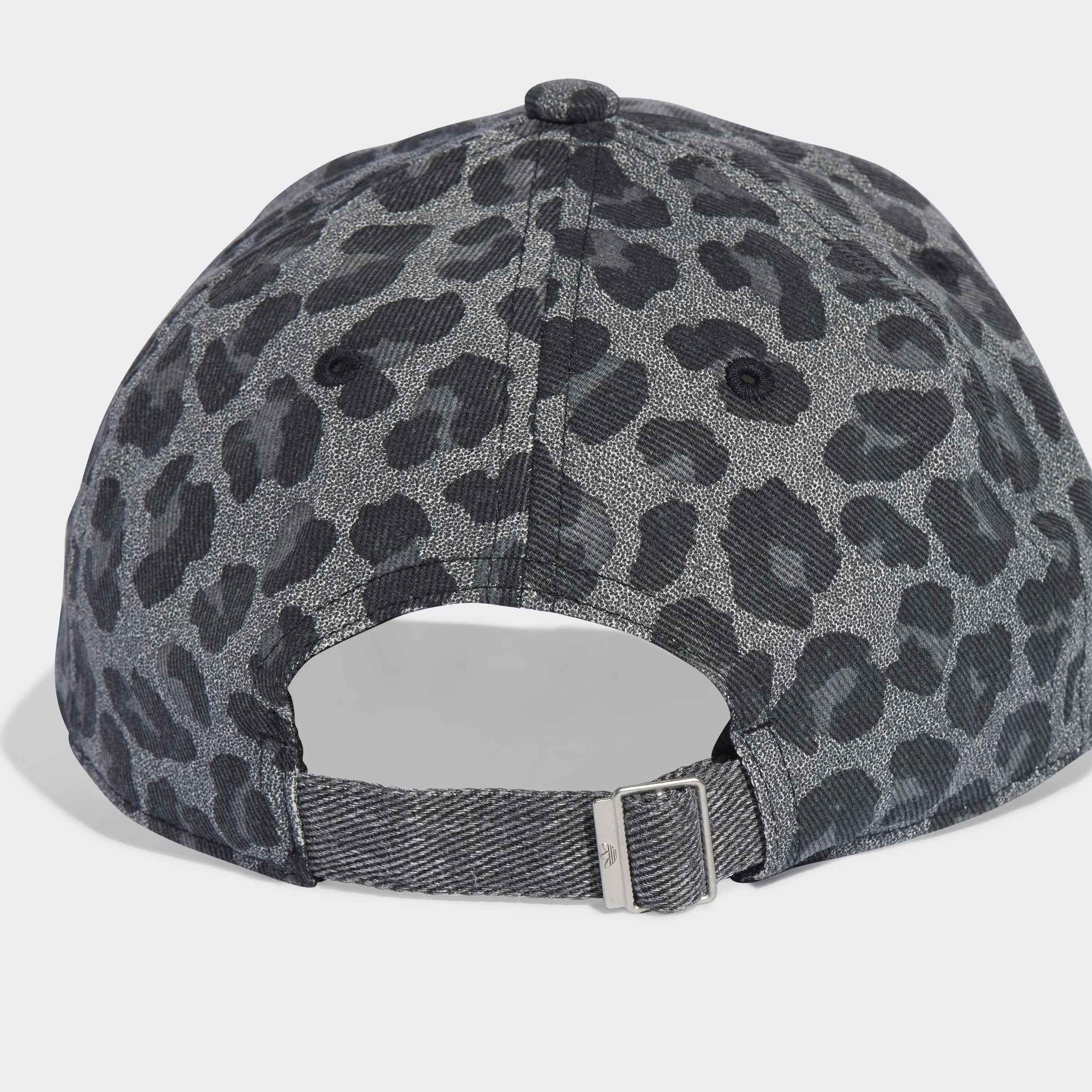 Unisex Leopard Baseball Cap, Grey, A701_ONE, large image number 2