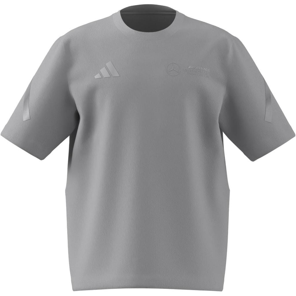 Kids Unisex Mercedes - AMG Petronas Formula One Team Silver Arrows T-Shirt, Grey, A701_ONE, large image number 7