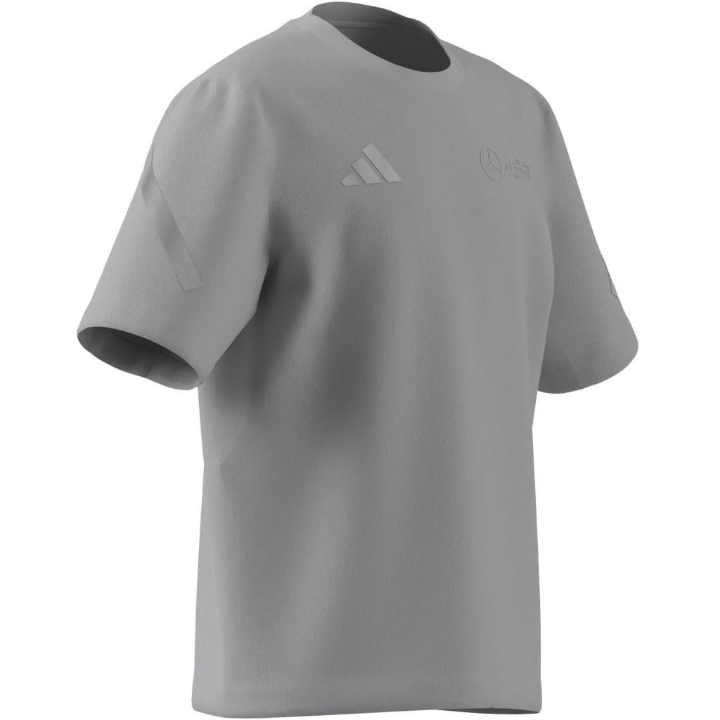Kids Unisex Mercedes - AMG Petronas Formula One Team Silver Arrows T-Shirt, Grey, A701_ONE, large image number 12