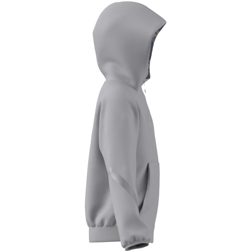 Kids Unisex Mercedes - AMG Petronas Formula One Team Silver Arrows Full-Zip Hood, Grey, , large image number 12