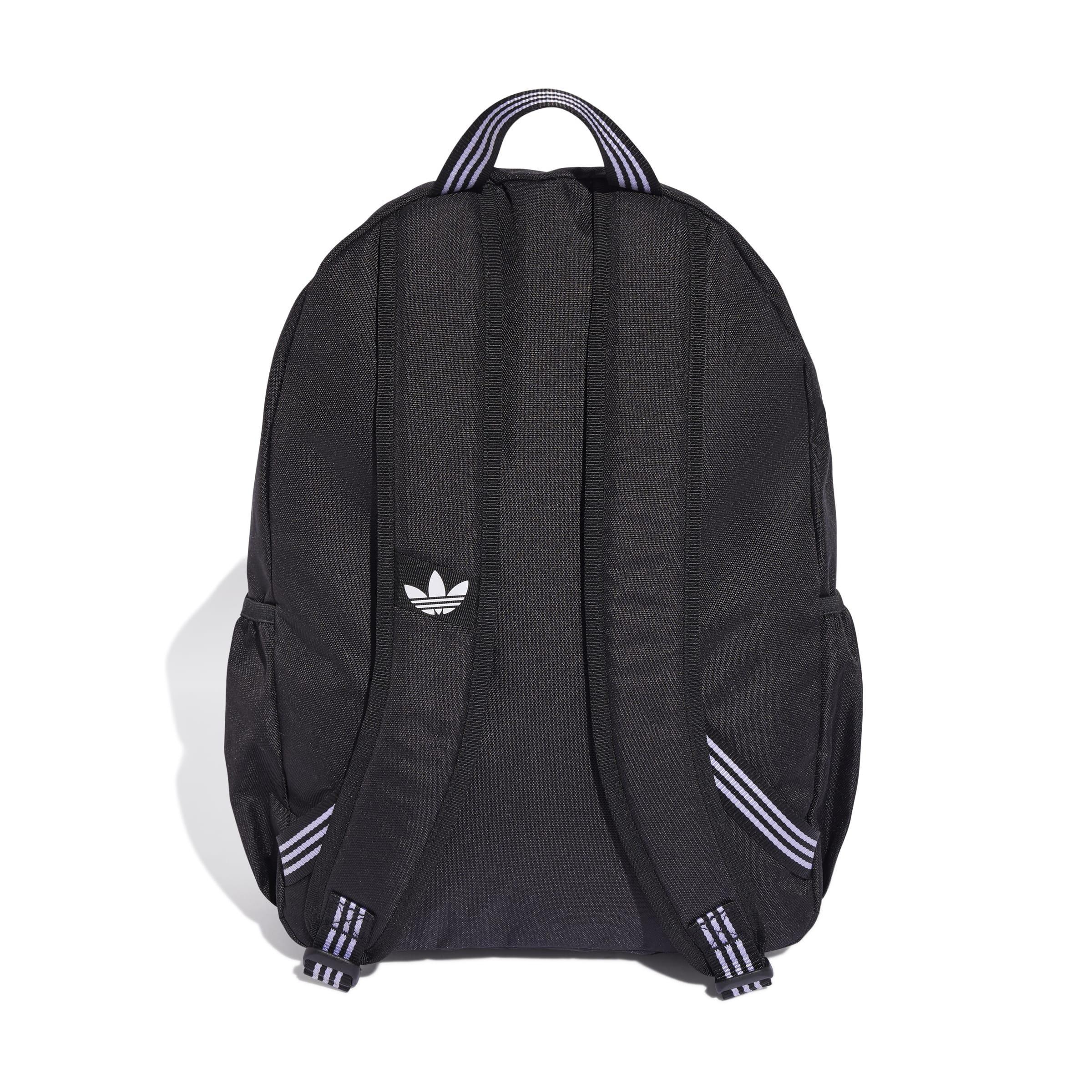 Unisex Adicolor Classic Backpack, Black, A701_ONE, large image number 3