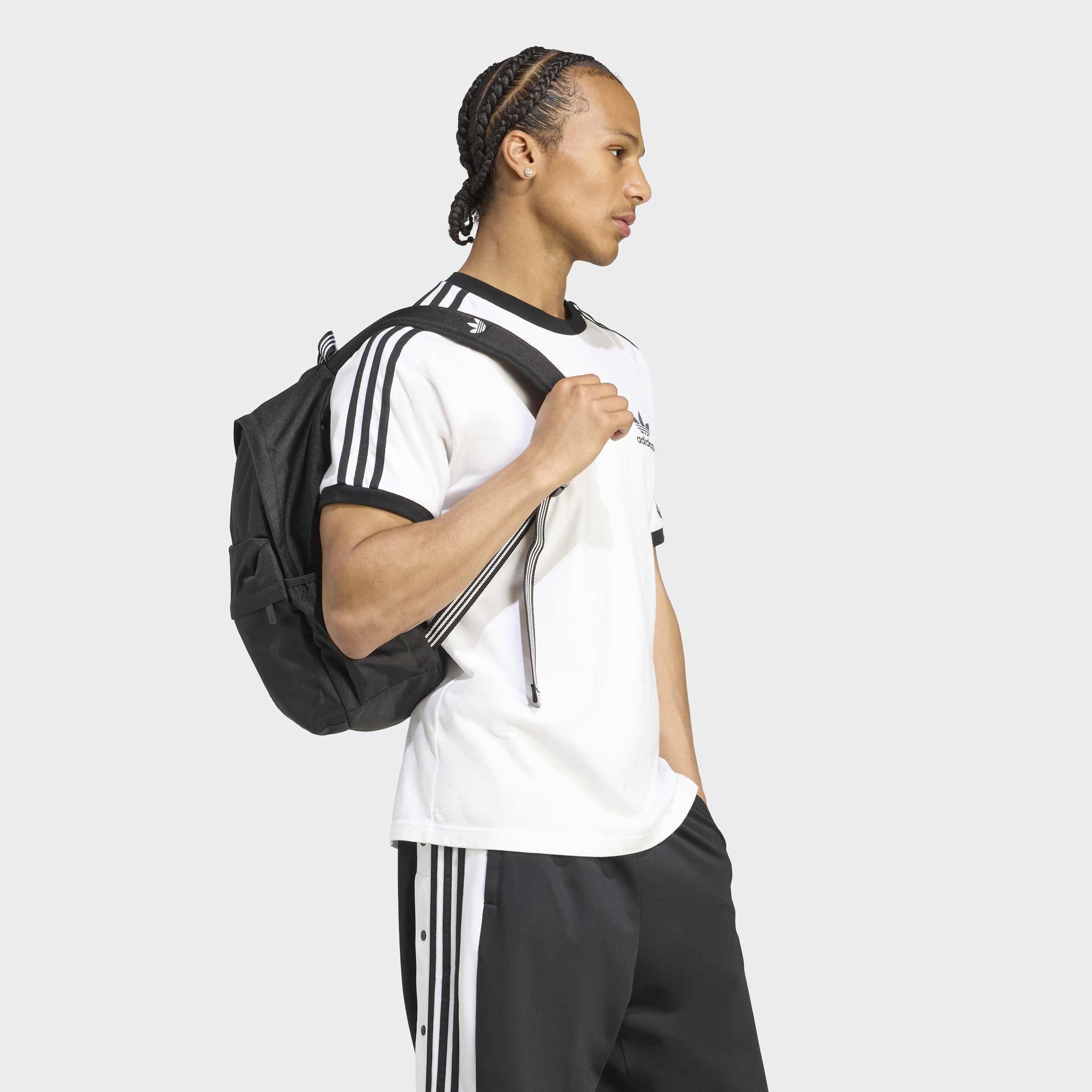 Unisex Adicolor Classic Backpack, Black, A701_ONE, large image number 7
